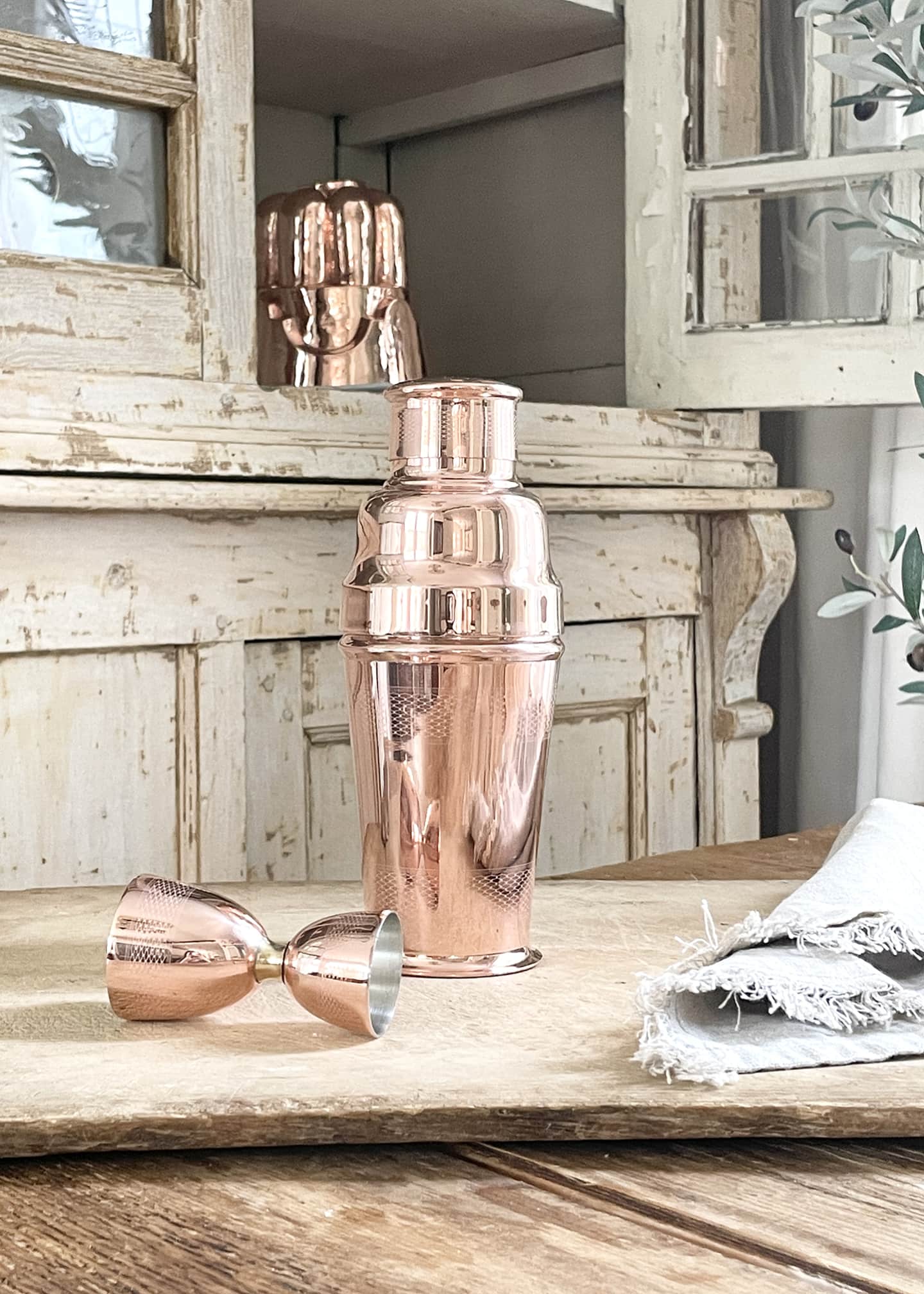 Vintage Inspired Cocktail Shaker