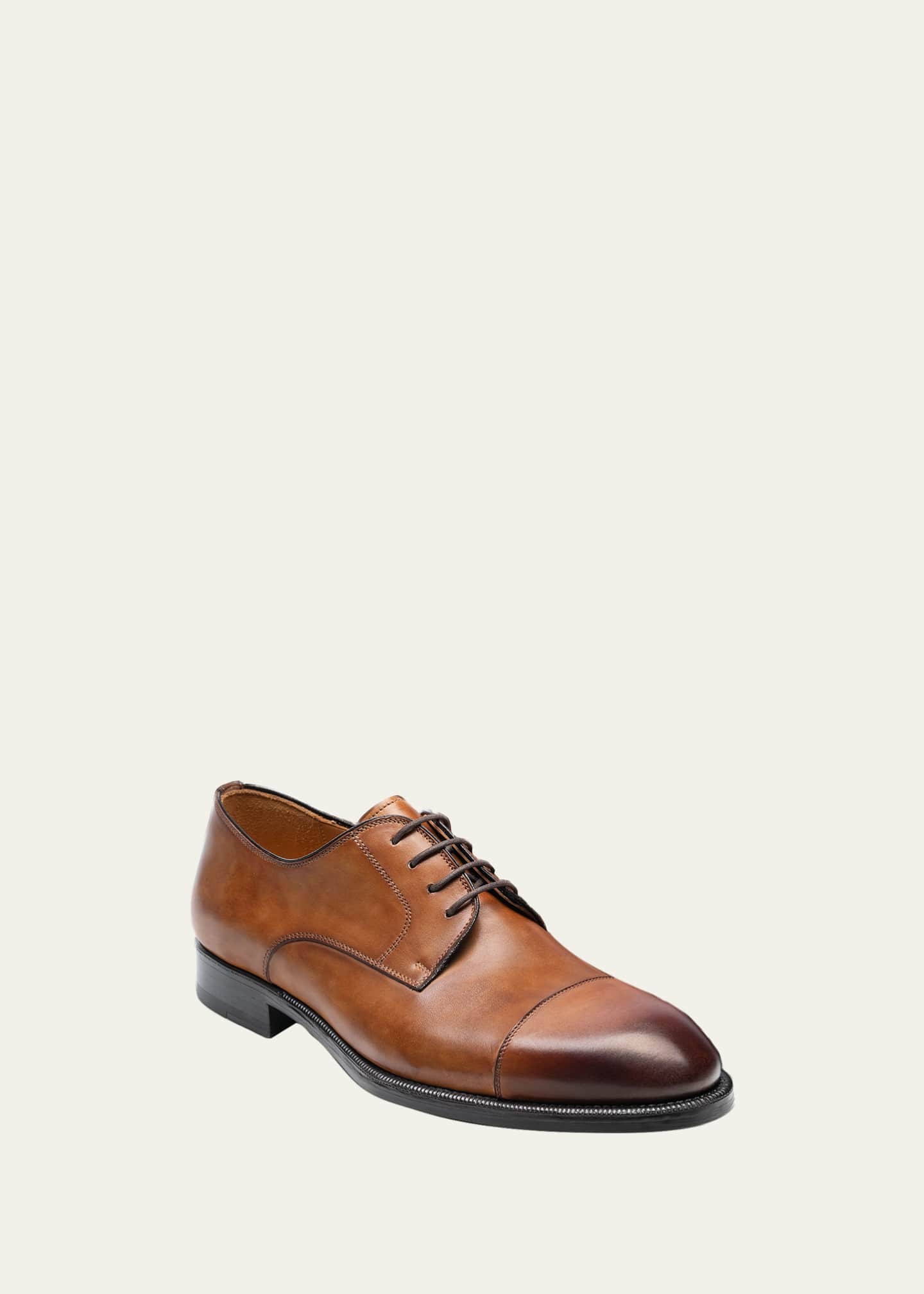 Magnanni Men's Harlan Rubber Sole Leather Derby Shoes - Bergdorf Goodman