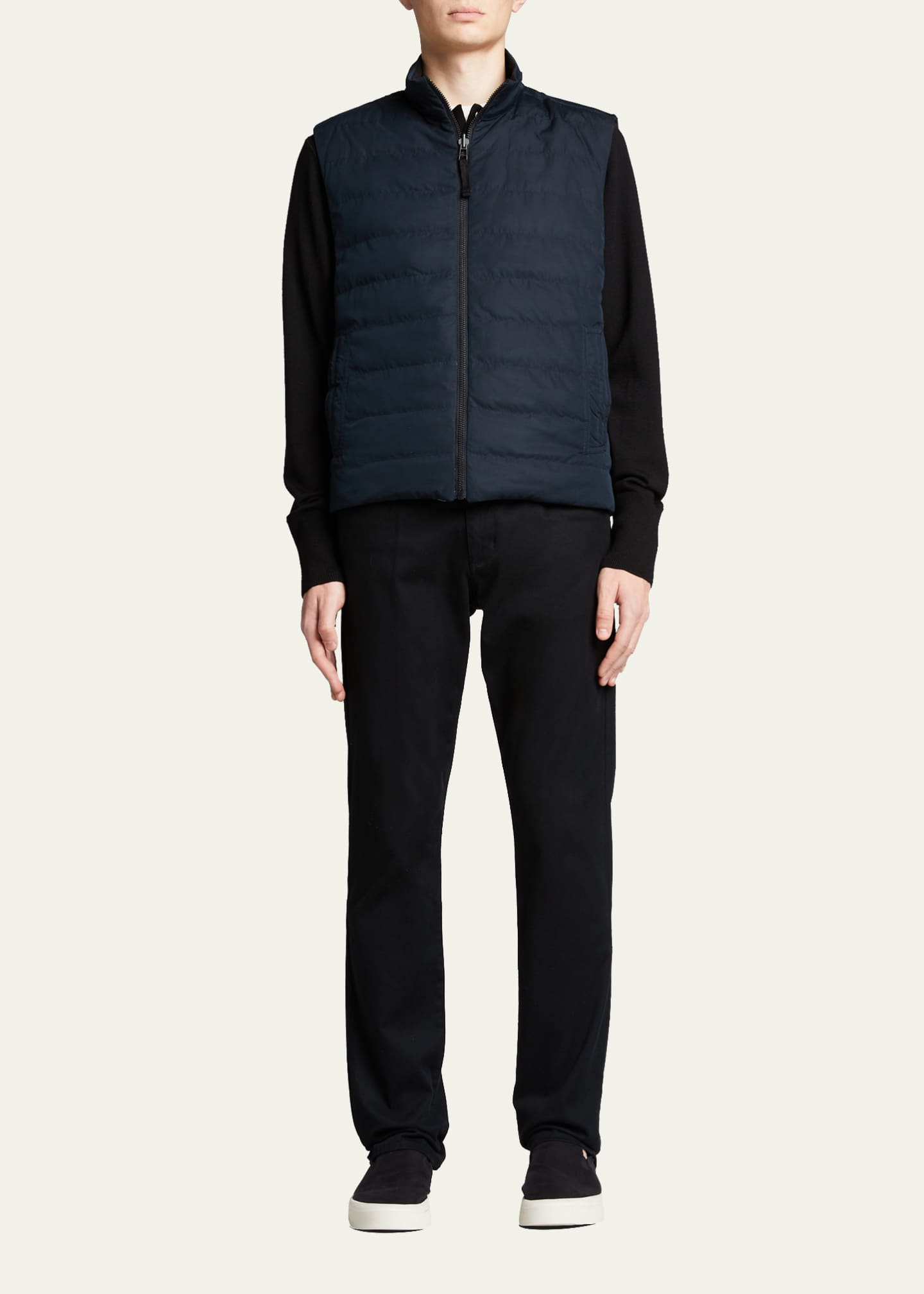 Vince Men's Quilted Reversible Vest Bergdorf Goodman