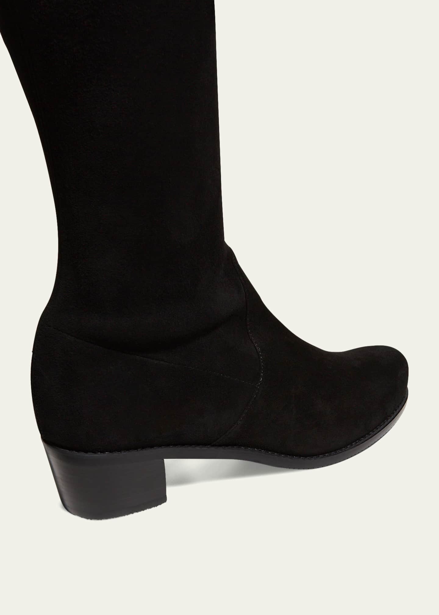 Stuart Weitzman Tieland Suede Over The Knee Boots