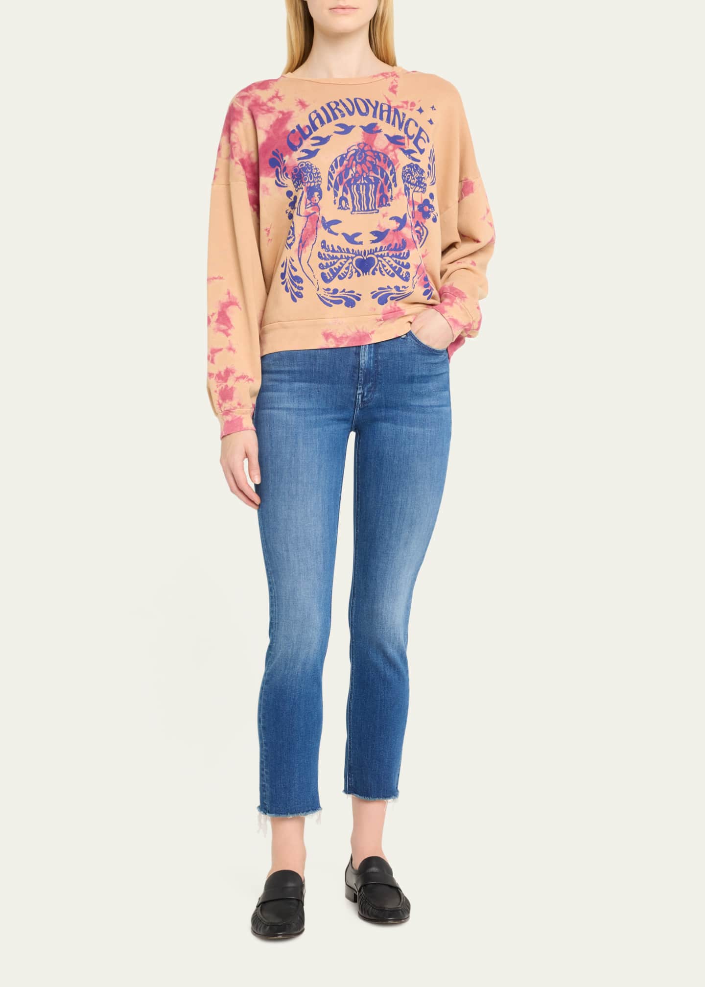 The Mid-Rise Dazzler Ankle Fray Jeans - Thumbnail 2