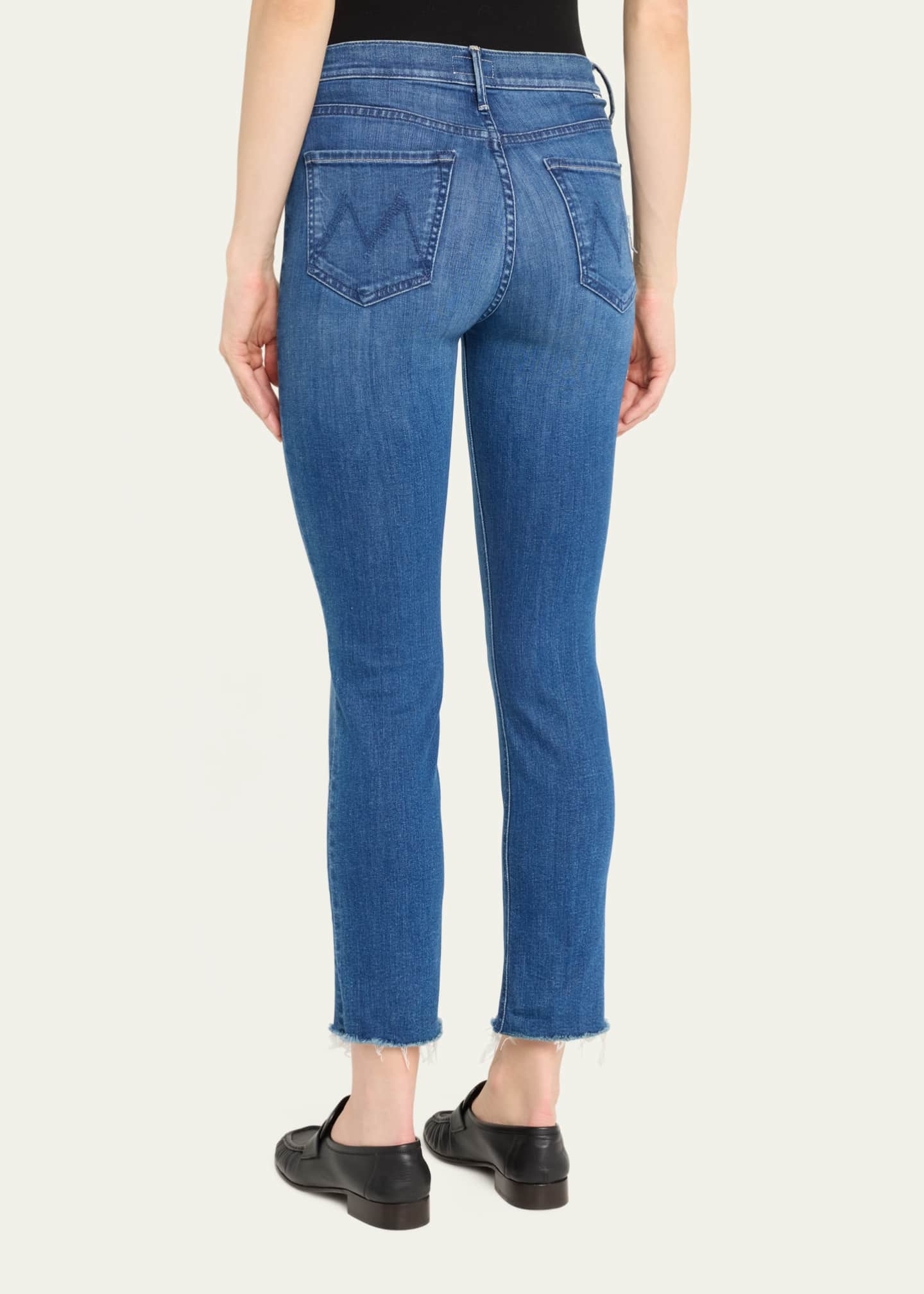The Mid-Rise Dazzler Ankle Fray Jeans - Thumbnail 3