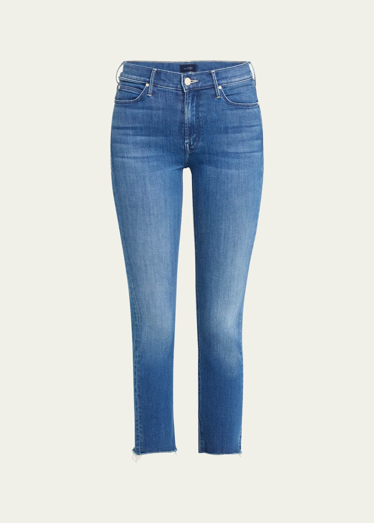 The Mid-Rise Dazzler Ankle Fray Jeans - Thumbnail 1