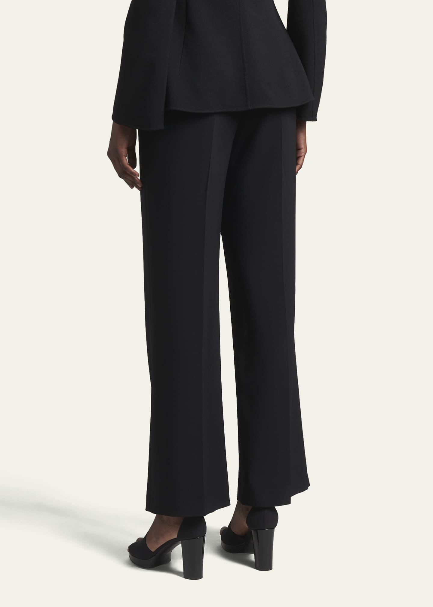 Giorgio Armani Tuxedo Wide-Leg Pants Image 3 of 3