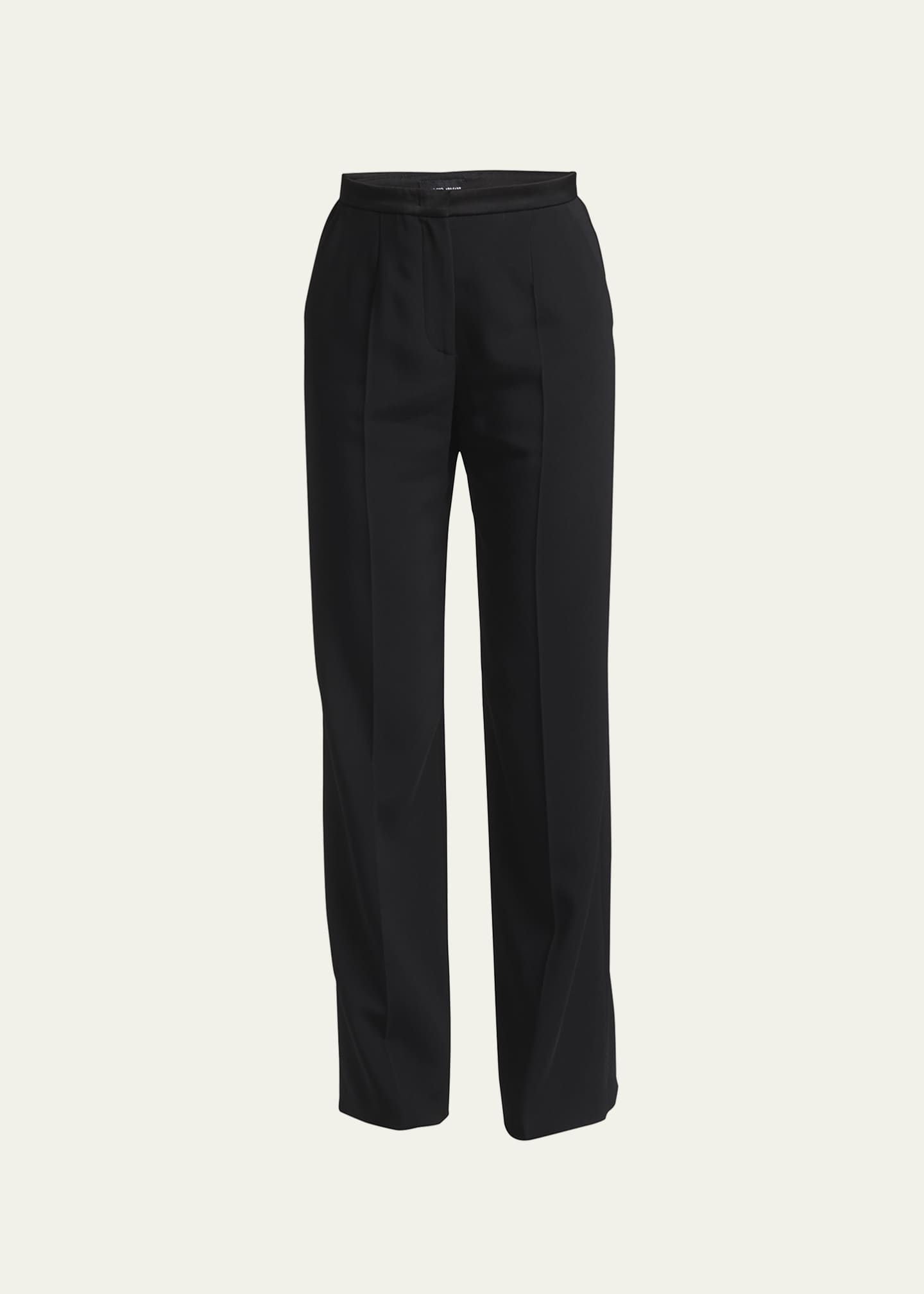 Giorgio Armani Tuxedo Wide-Leg Pants Image 1 of 3