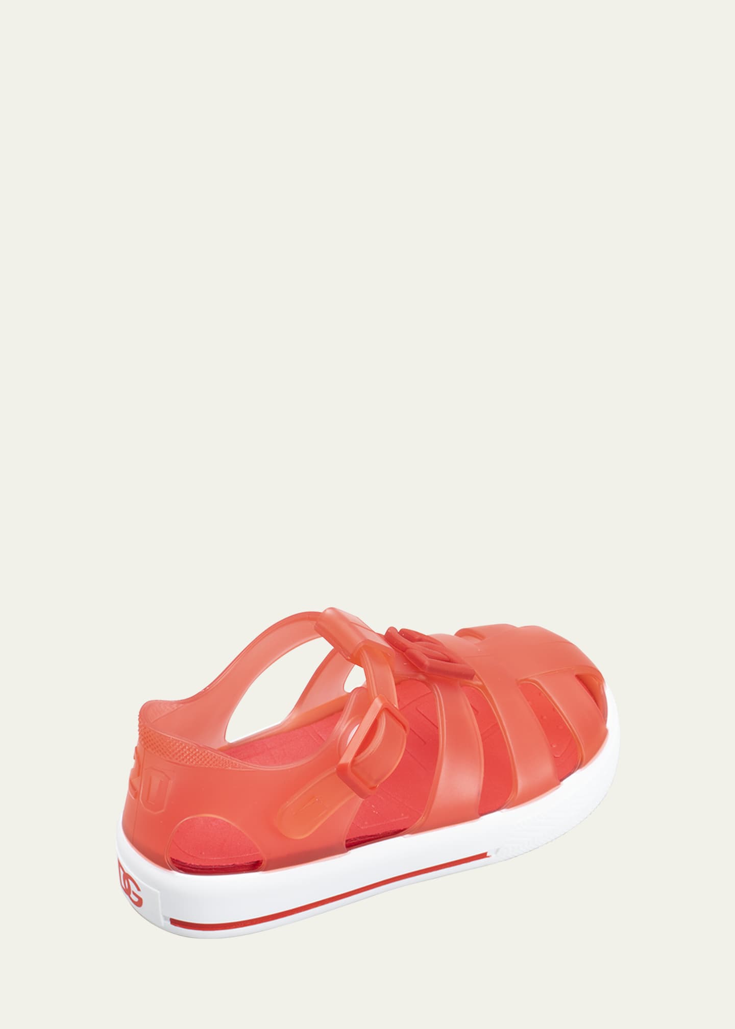 Caged jelly sandals top