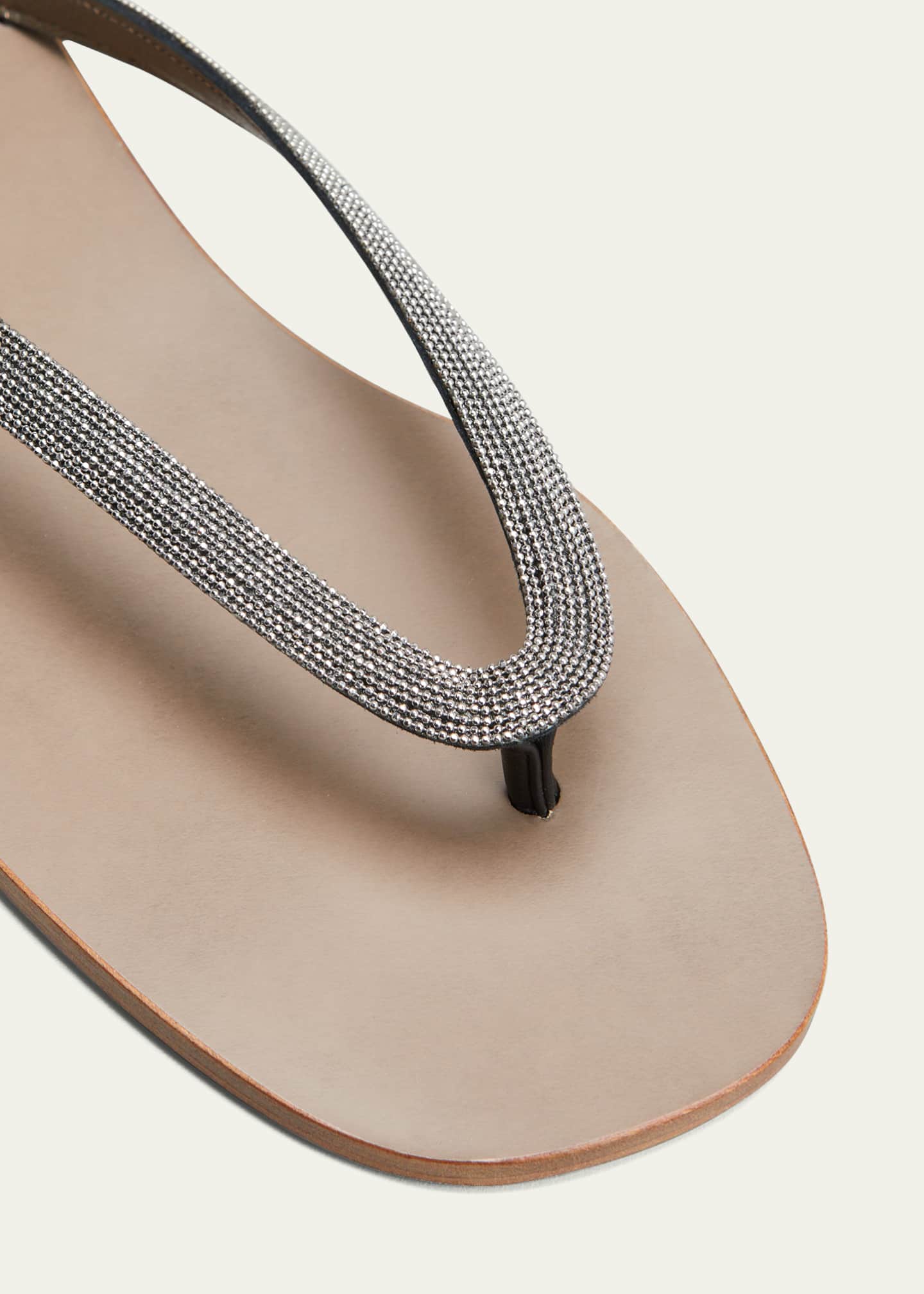 Brunello cucinelli monili sandals top