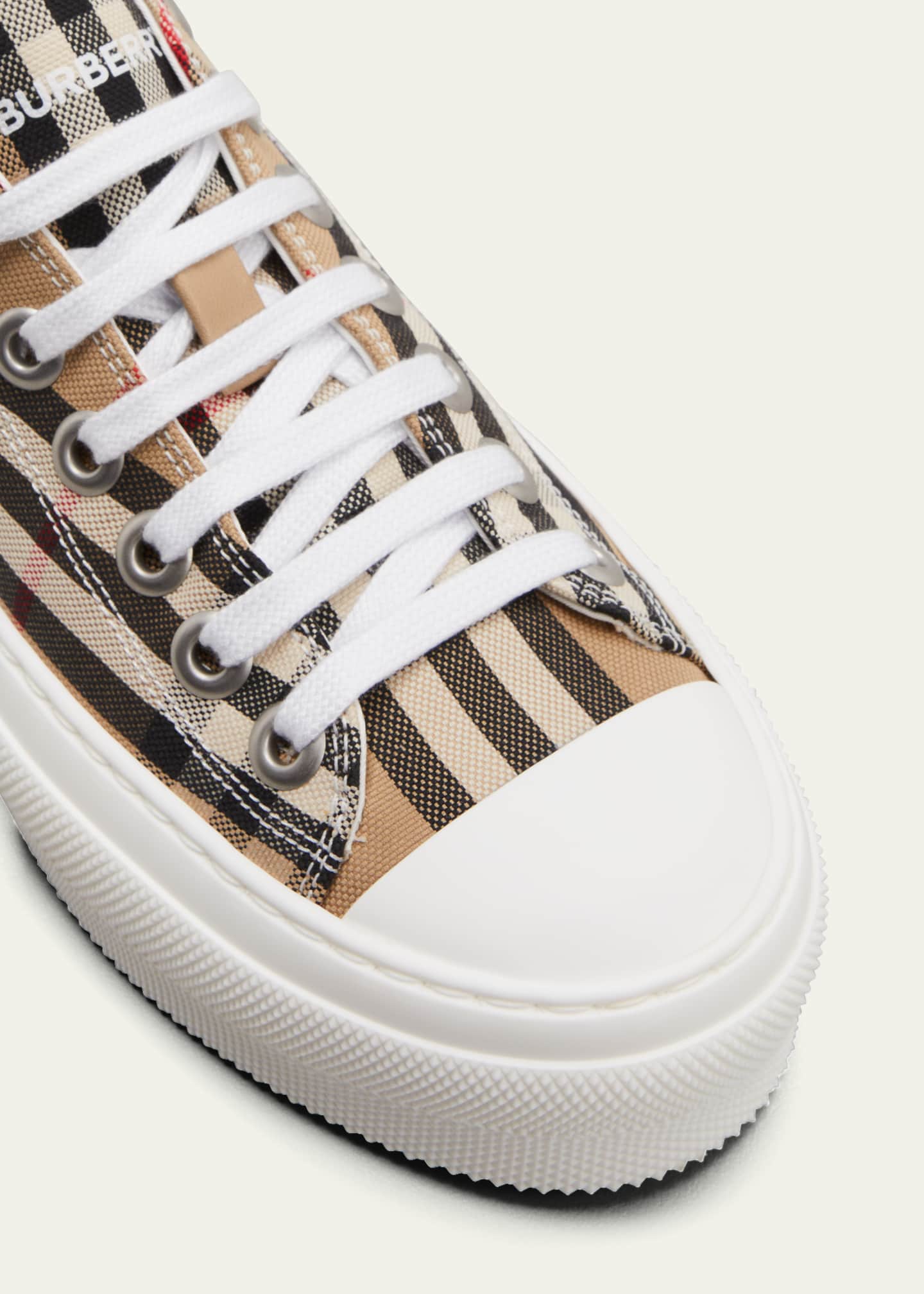 Women's burberry high cheap top sneakers