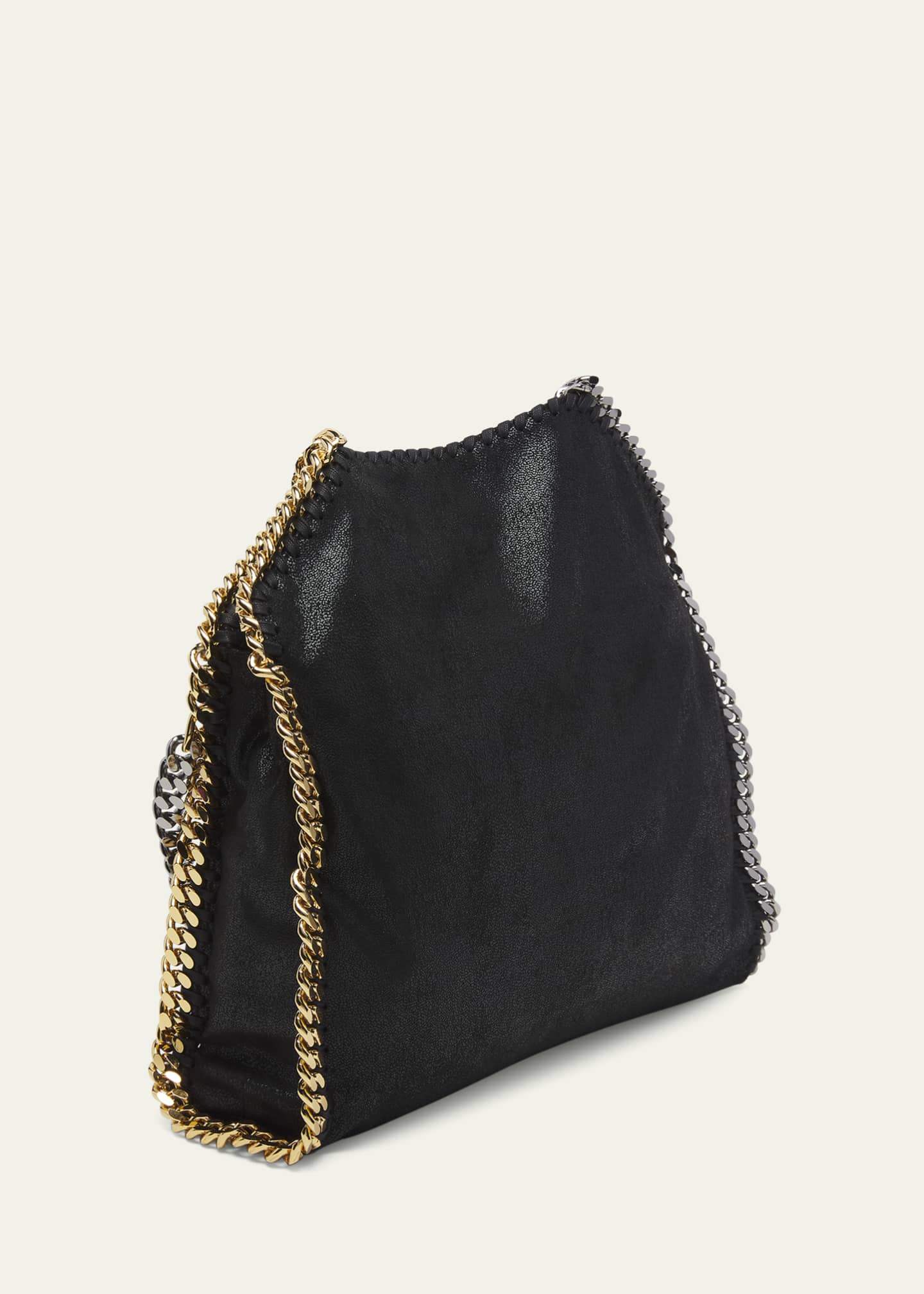 Stella McCartney Mix Galvanic 3-Chain Shimmer Tote Bag Image 3 of 5
