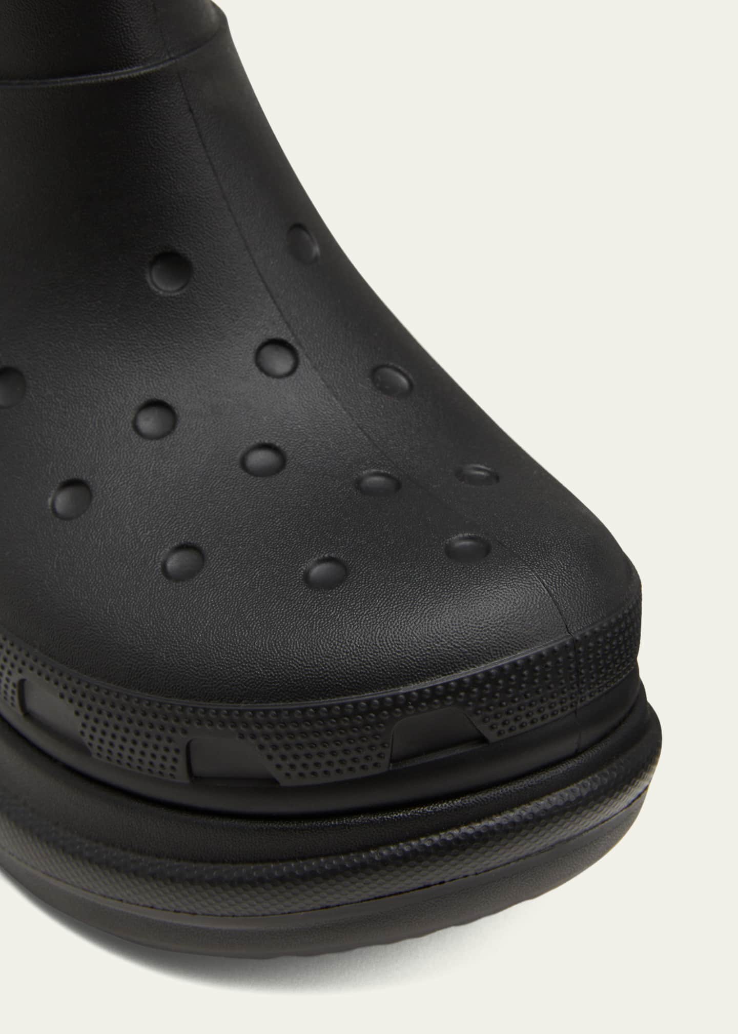 Balenciaga x Crocs Men s Tonal Rubber Rain Boots Bergdorf Goodman