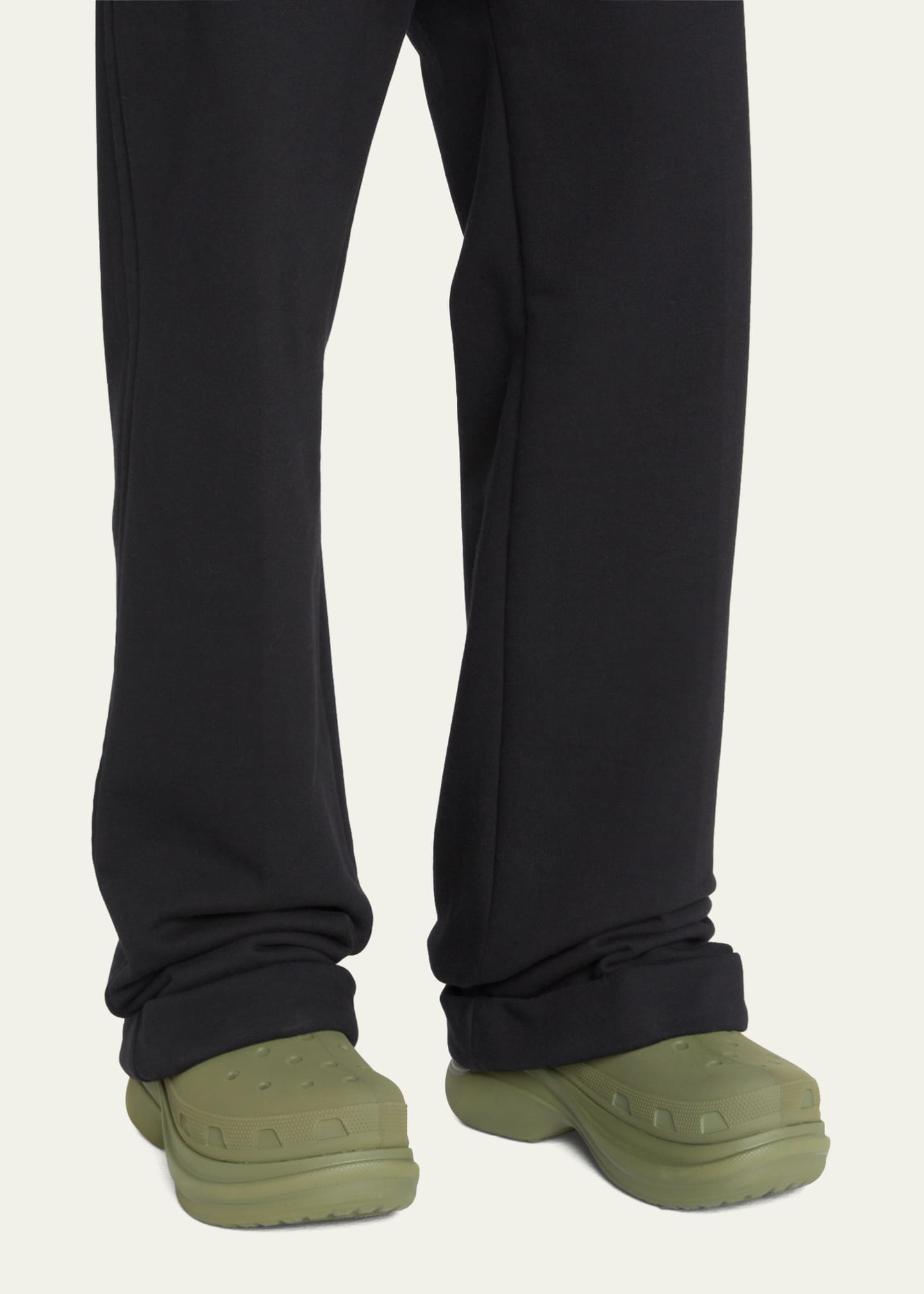 Balenciaga x Crocs™ Men's Tonal Rubber Rain Boots - Bergdorf Goodman