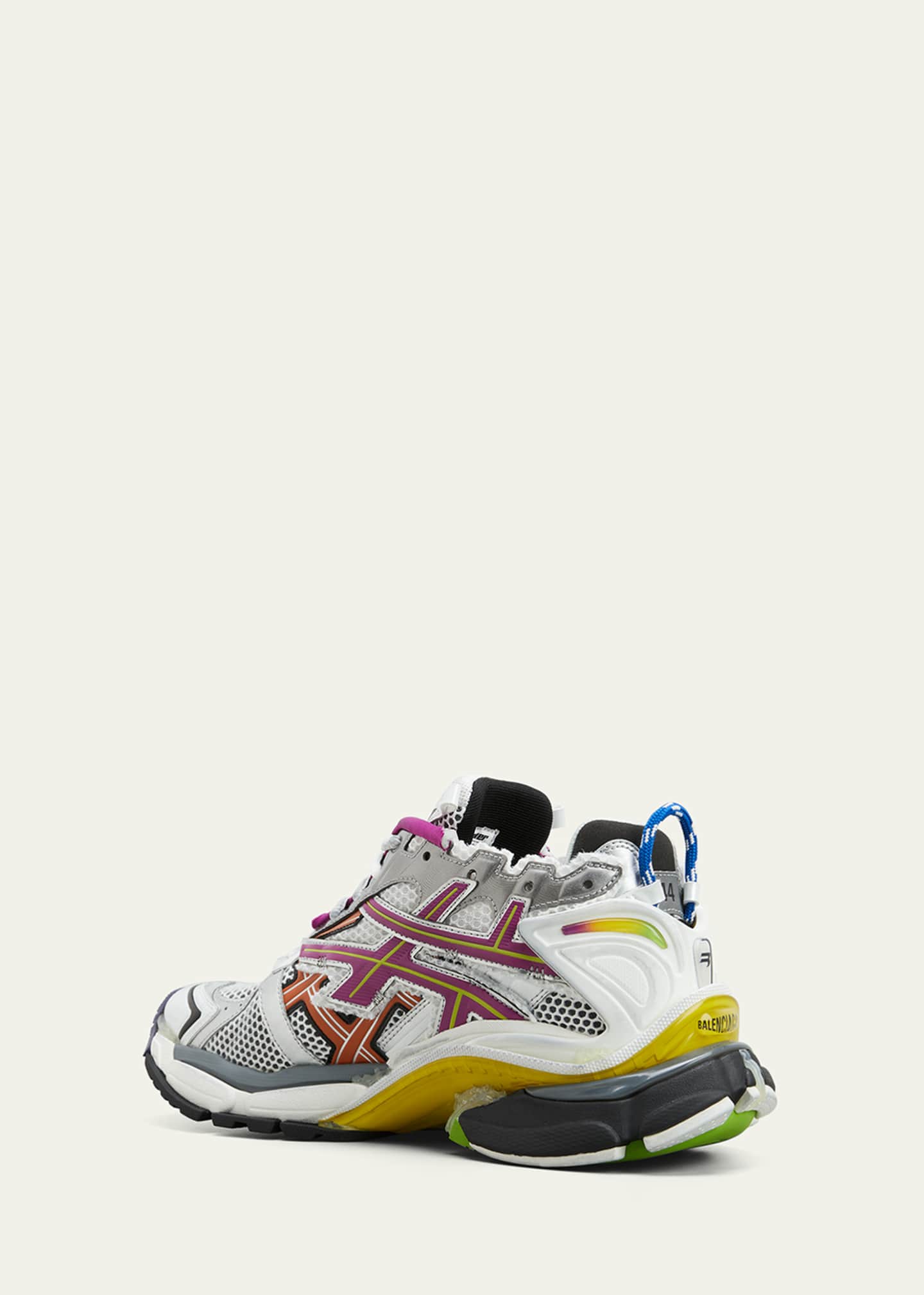 Balenciaga Men's Multicolor Mesh Runner Sneakers - Bergdorf Balenciaga Men's Multicolor Mesh Runner Sneakers - Bergdorf