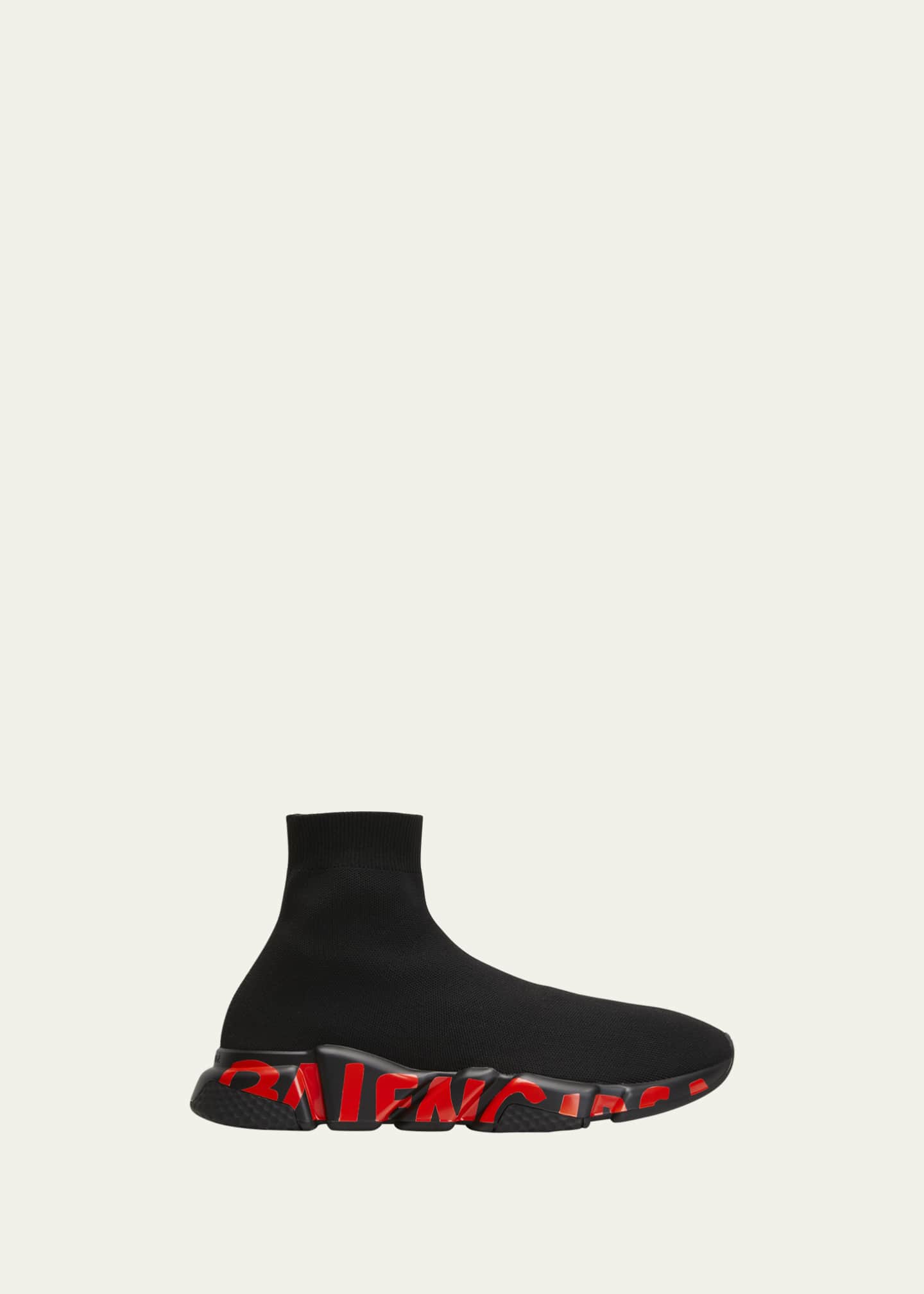 Balenciaga Men's Speed Lite Graffiti Sock Sneakers - Bergdorf Goodman