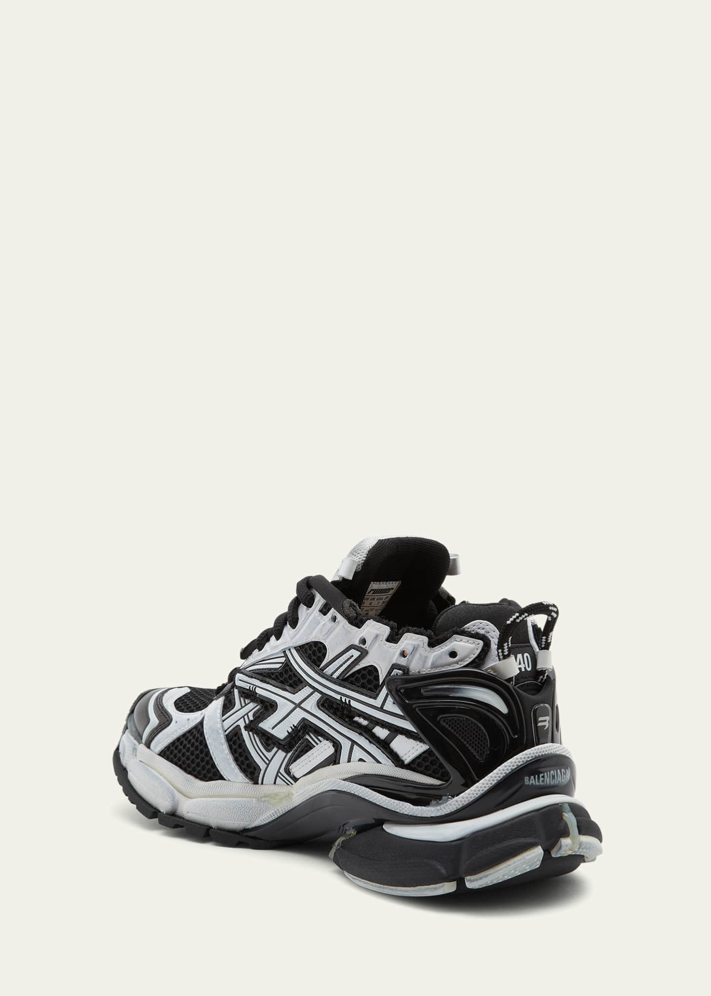 Balenciaga Men s Runner Mesh Nylon Sneakers