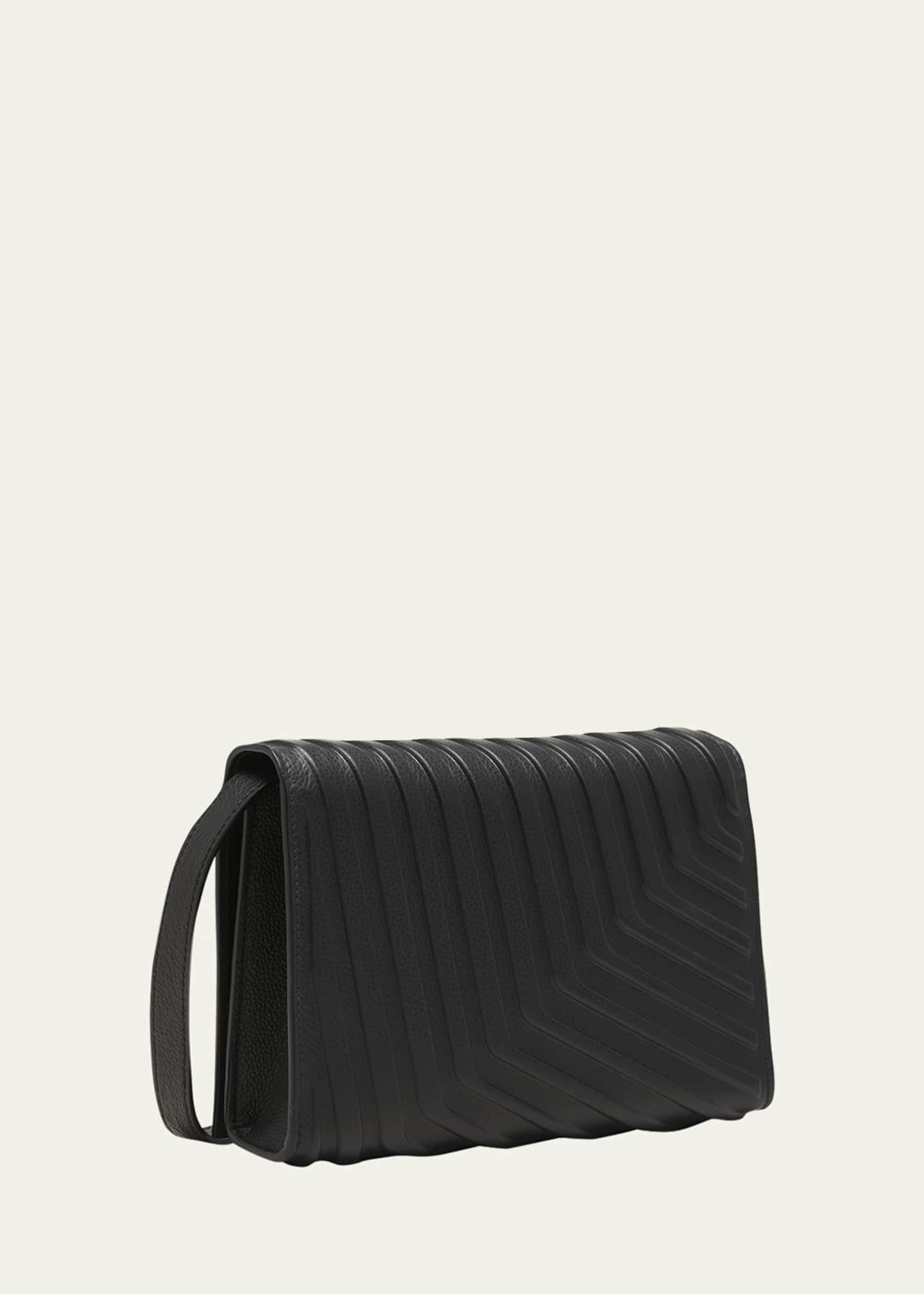 Balenciaga Men's Leather Car Flap Bag w/ - Bergdorf