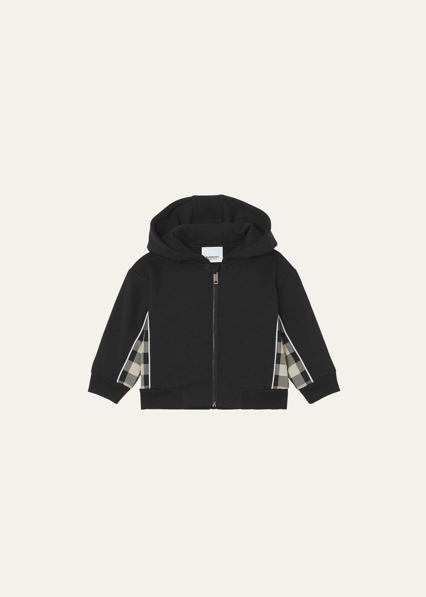 Burberry Boy's Graham Vintage Check Hooded Jacket, Size 6M2 Bergdorf