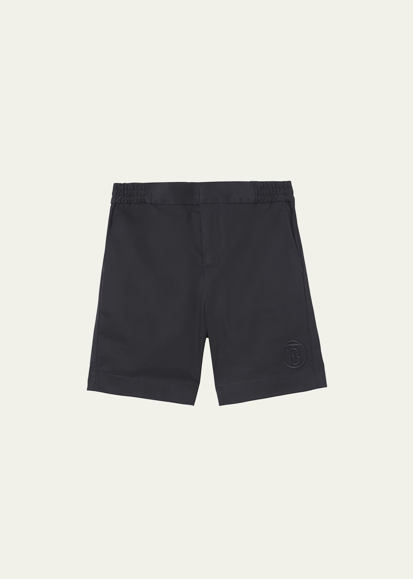 Burberry Boy s Leonard TB Embroidered Chino Shorts Size 3 14