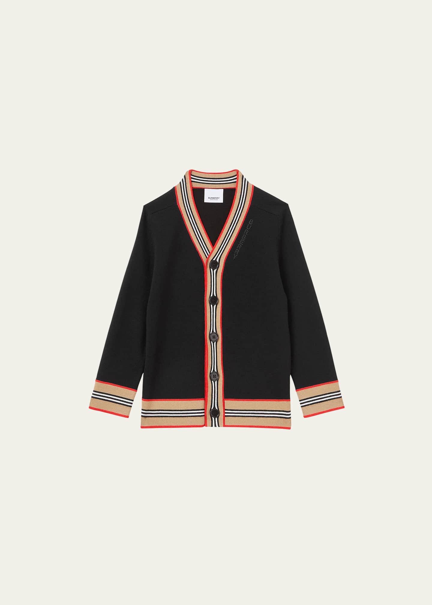 Burberry merino wool cardigan hot sale