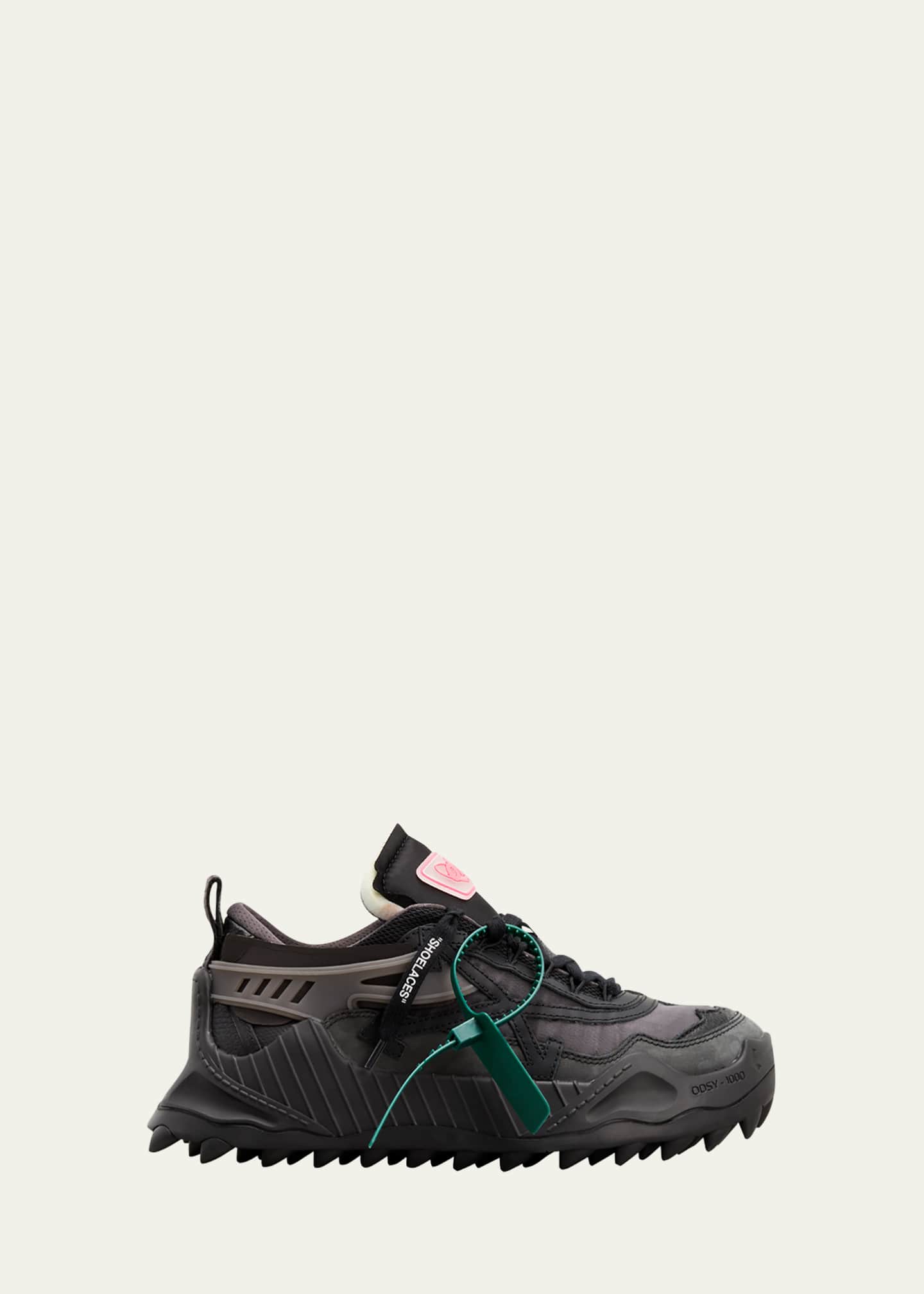 Off-White Men's Odsy-1000 Curved Arrow Sneakers - Bergdorf Goodman