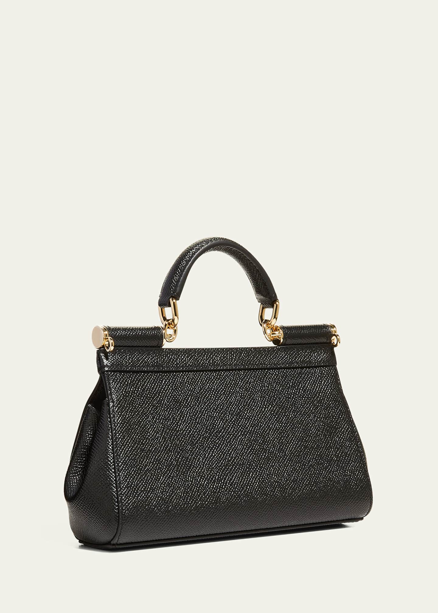 Dolce & Gabbana Sicily Small Leather Bag