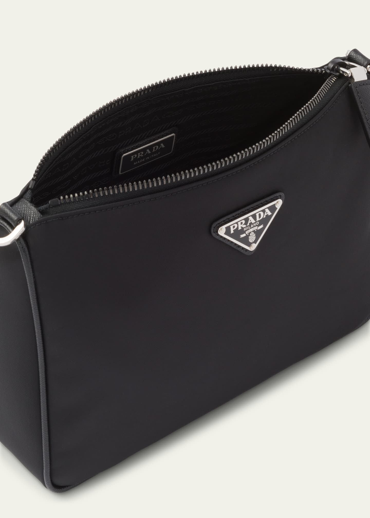 Prada milano dal 1913 nylon crossbody bag hotsell