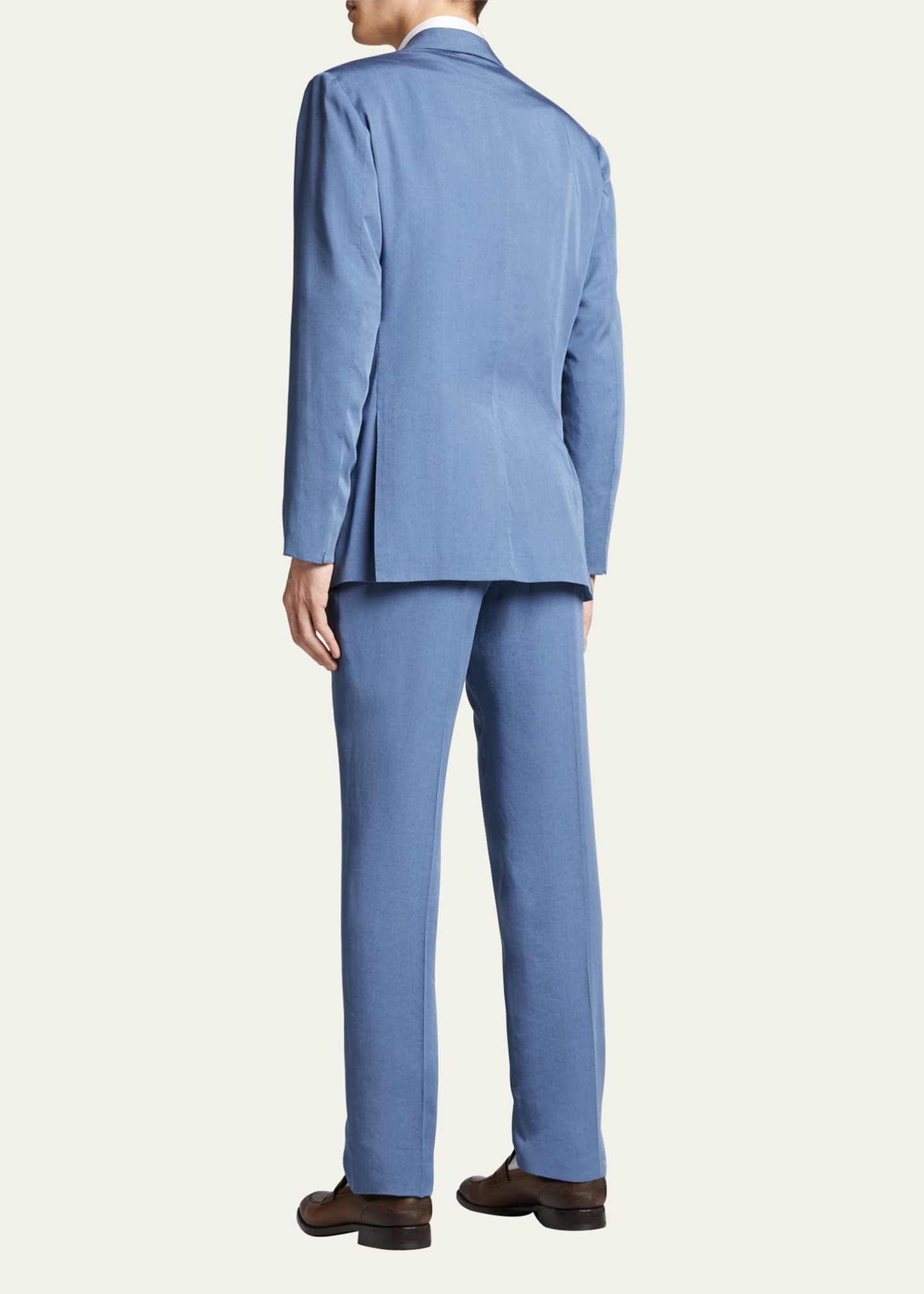 Kiton Men's TwoPiece Solid Suit Bergdorf Goodman