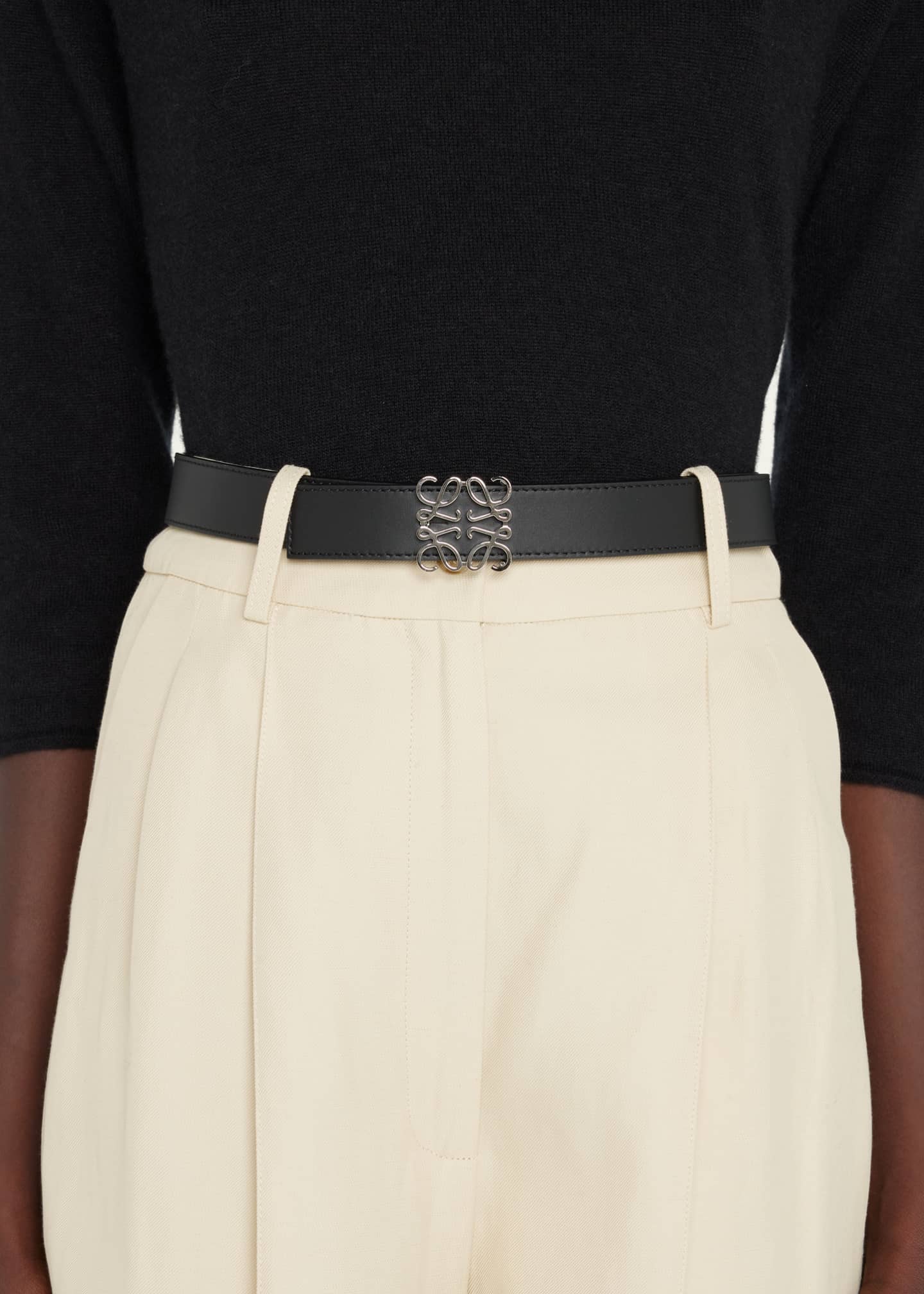 loewe reversible leather belt