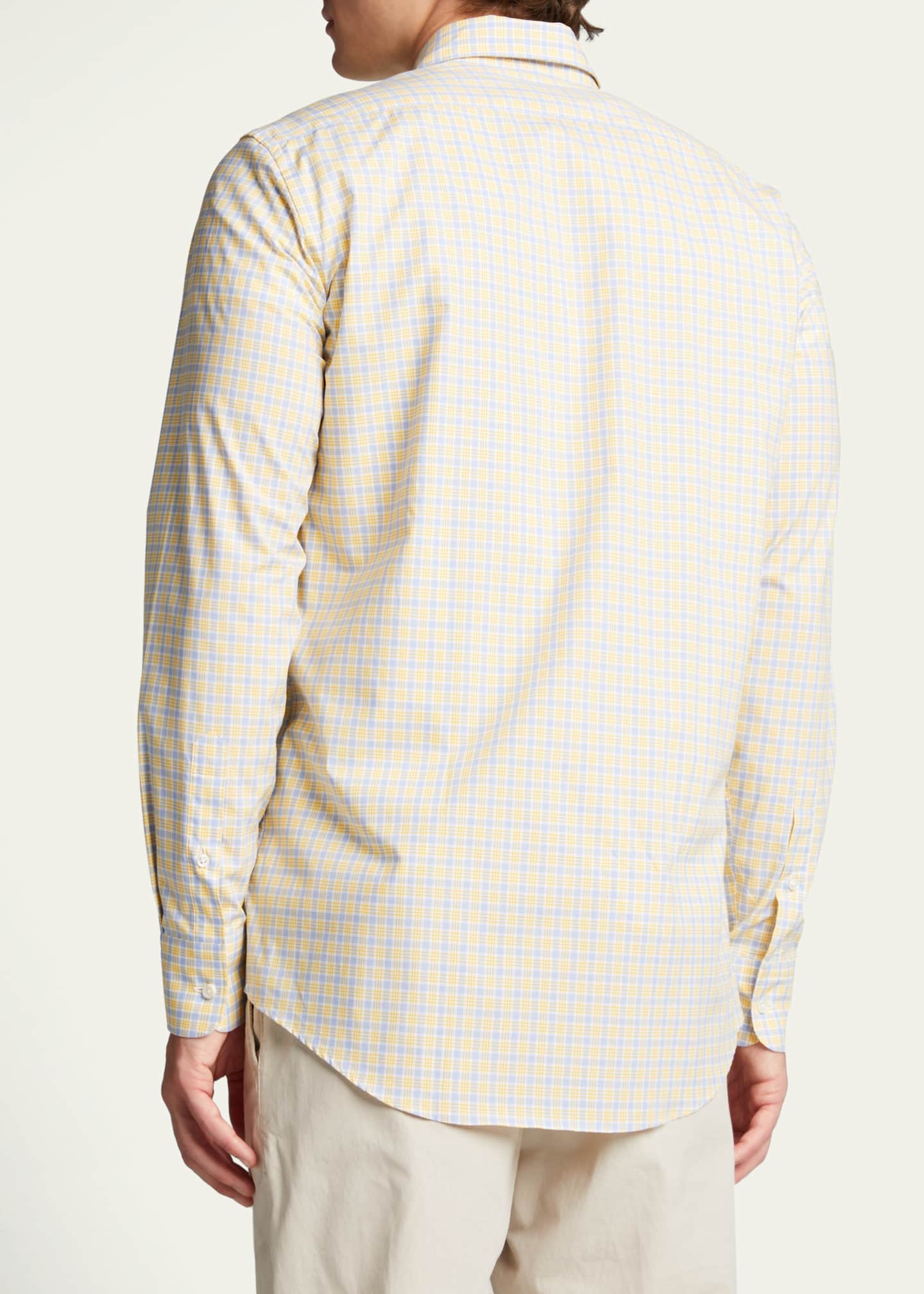 Men's Plaid Sport Shirt - Thumbnail 2