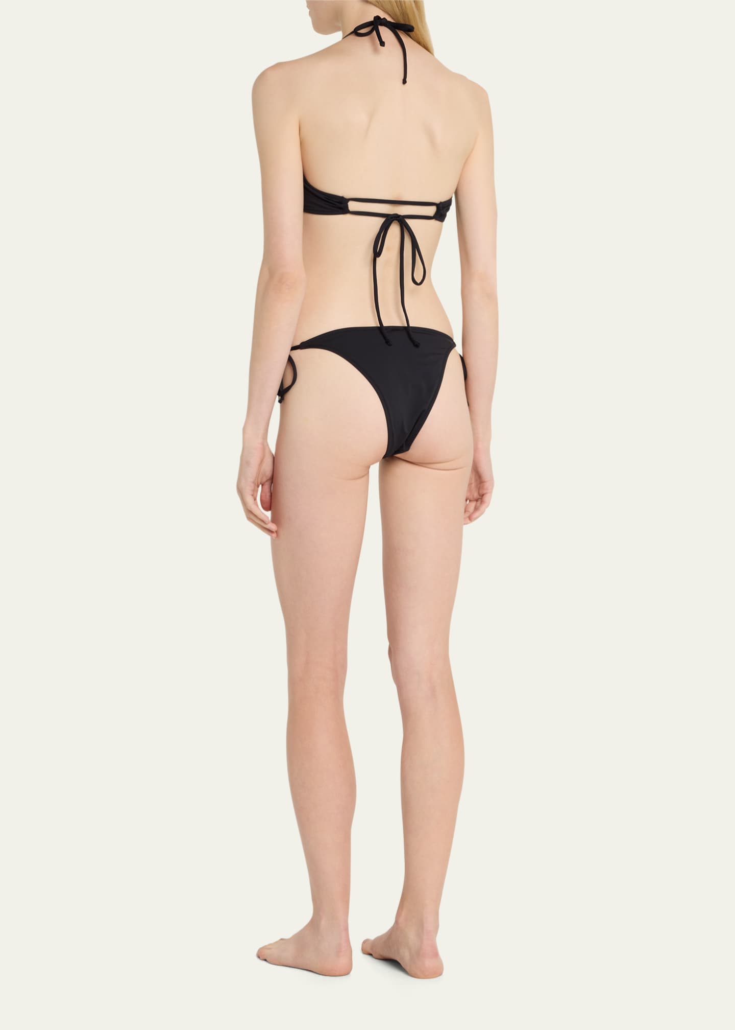 Side tie cheeky bottoms clearance