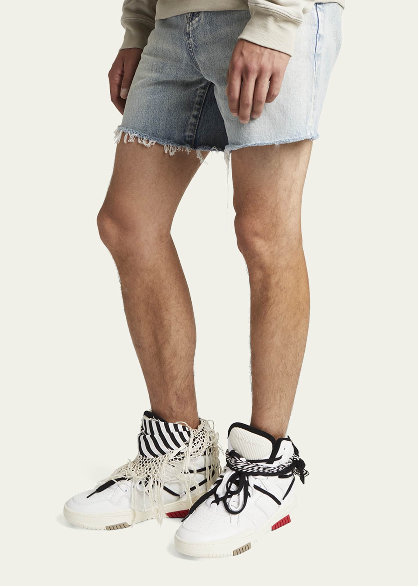 Saint laurent mid top sneakers sales