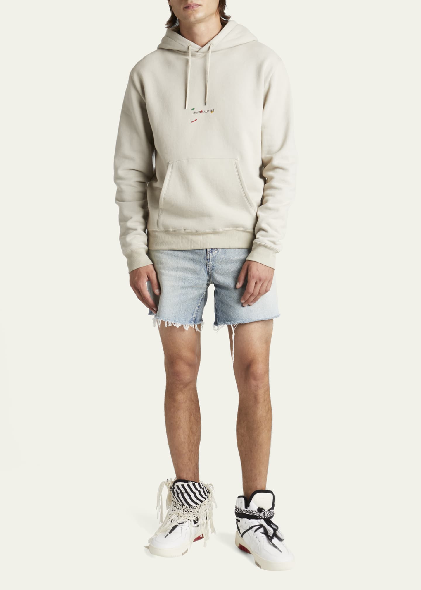 Saint laurent high tops hot sale mens