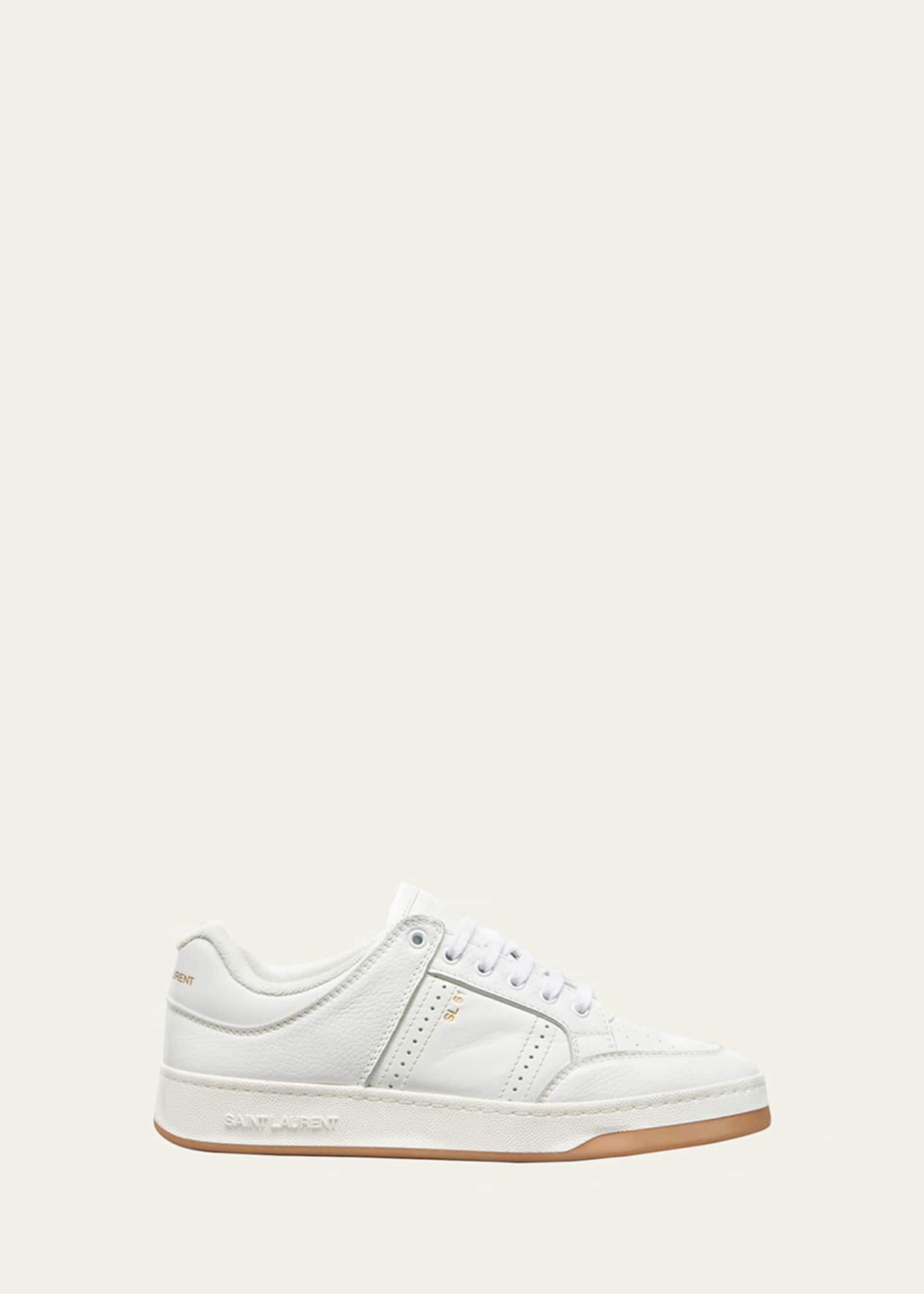 sl/61 low-top sneakers in perforated leather