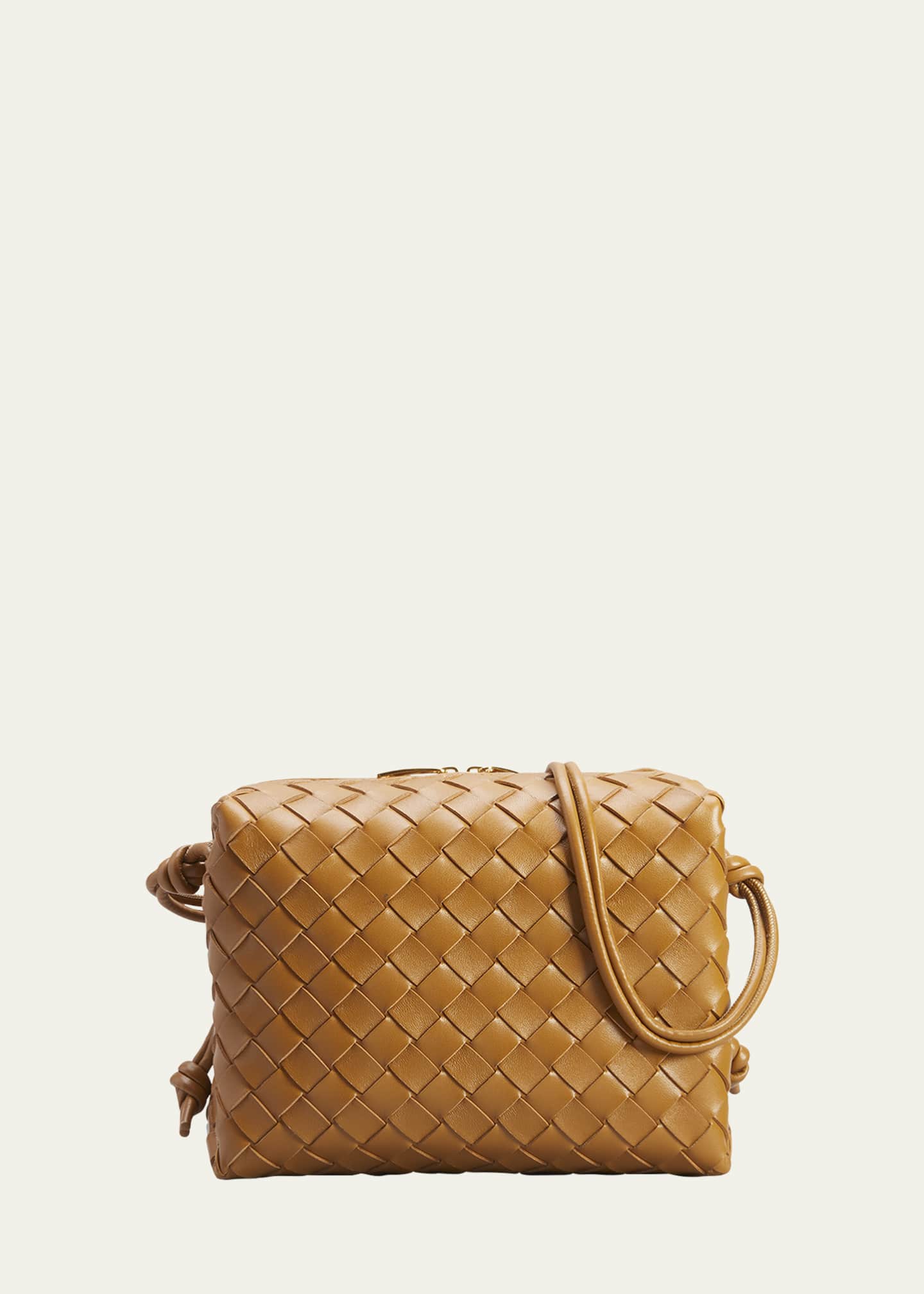 BOTTEGA VENETA Loop small intrecciato leather shoulder bag