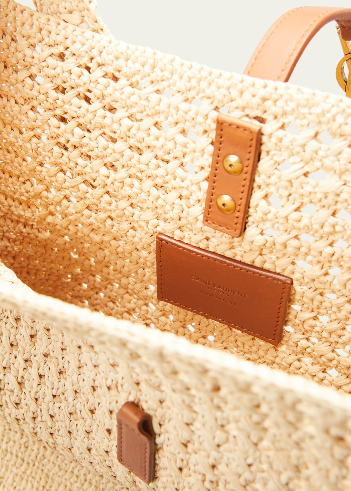 Ysl woven bag store