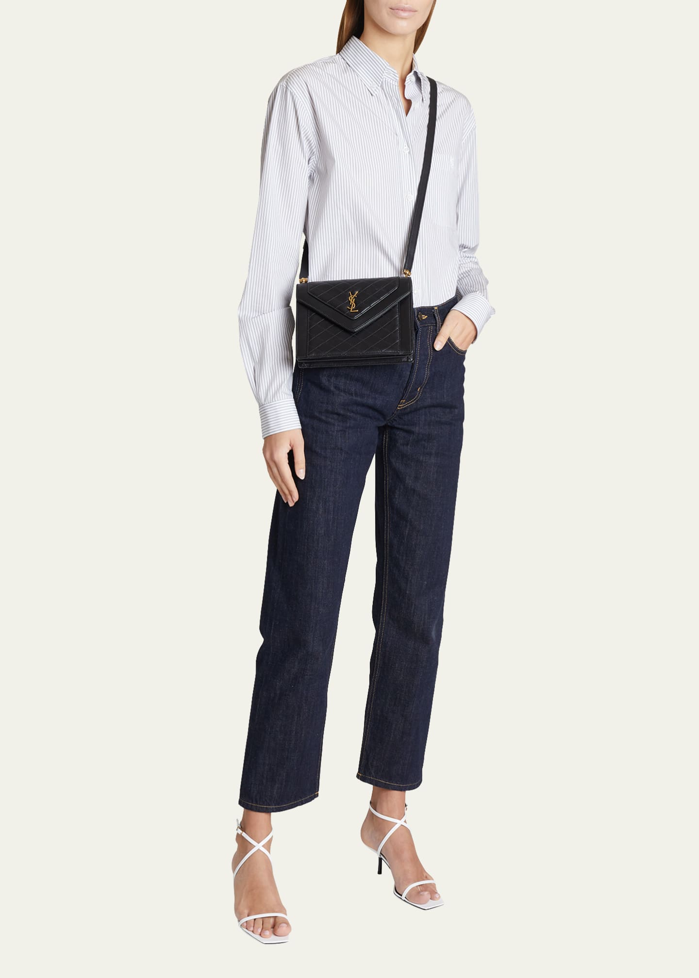 Ysl mini v flap store