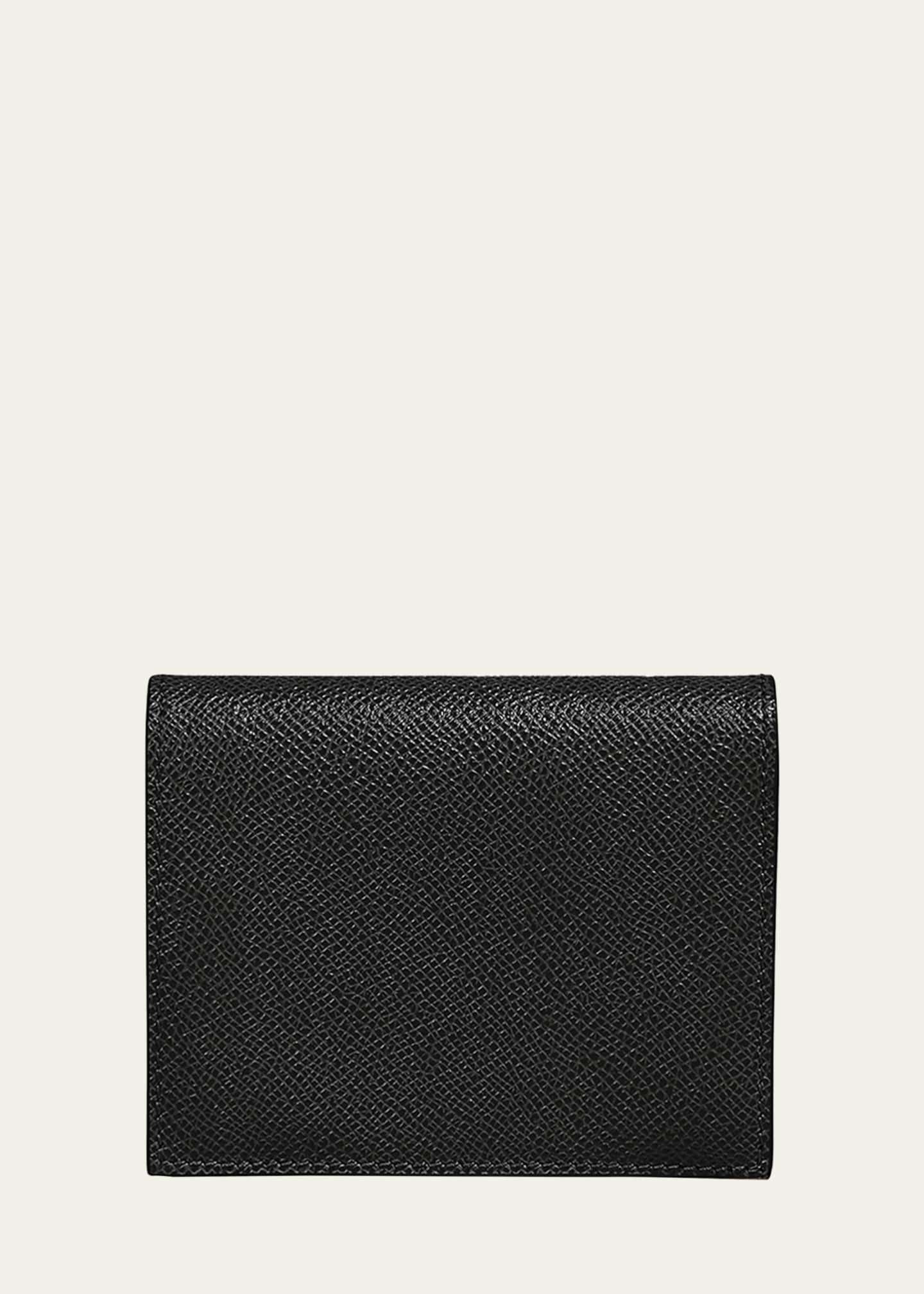 Saint Laurent Hammered Leather Wallet