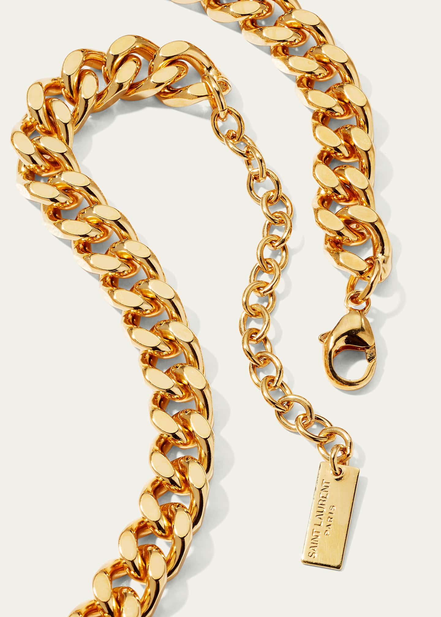 Saint Laurent Medium Curb Chain Necklace Image 4 of 4