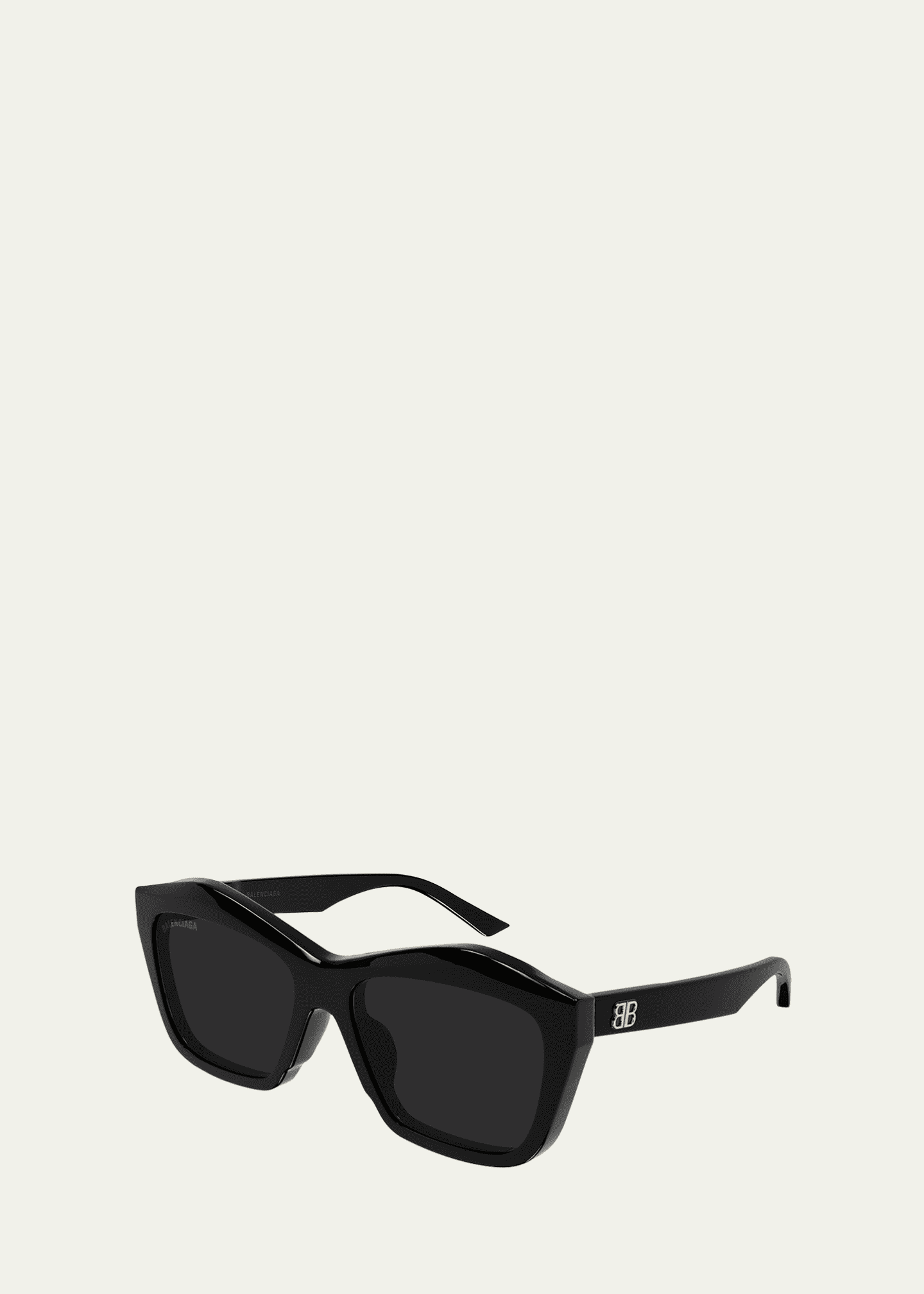Balenciaga Logo Square Acetate Sunglasses - Bergdorf Goodman