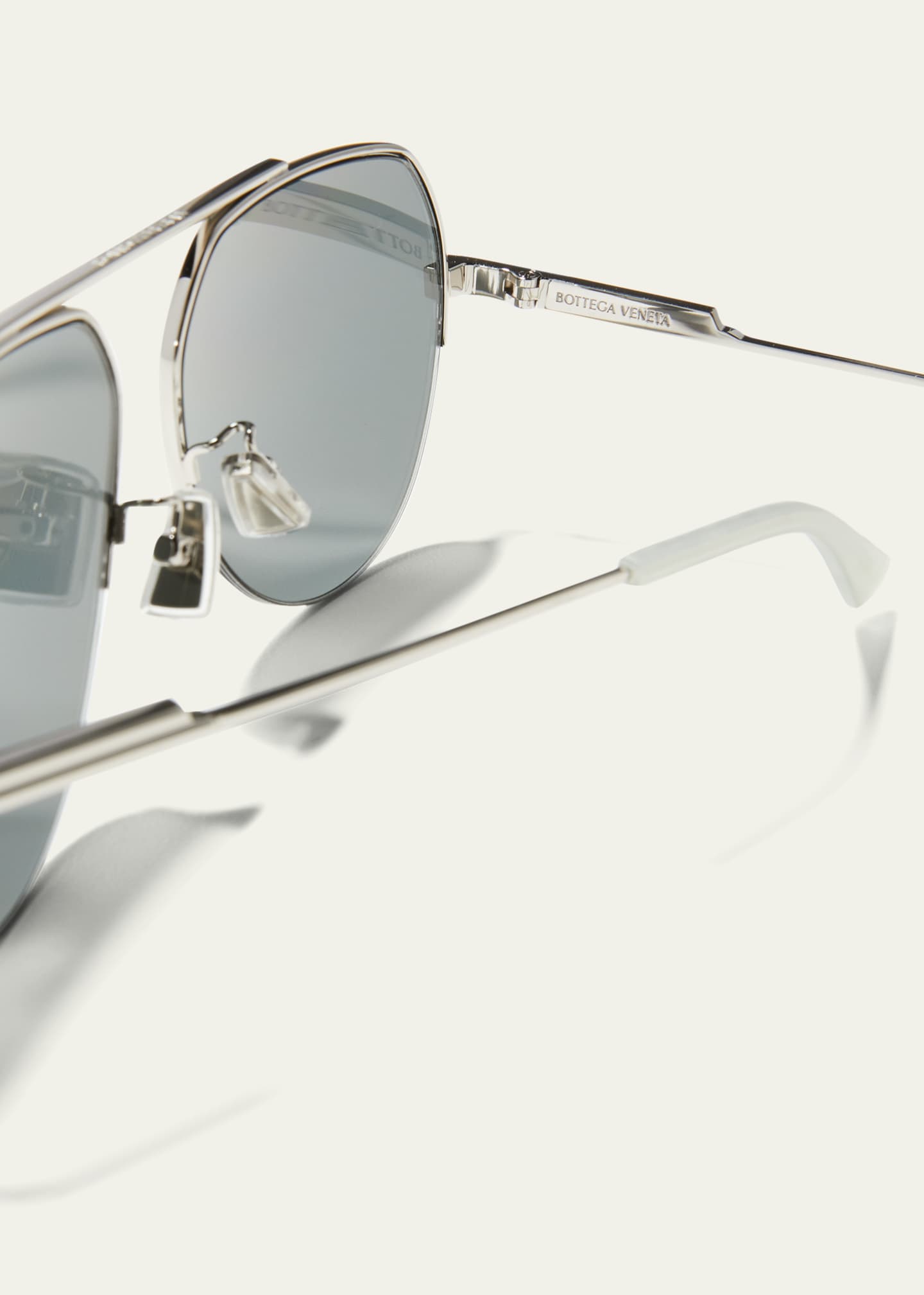 Aviator metal sunglasses | Bottega Veneta