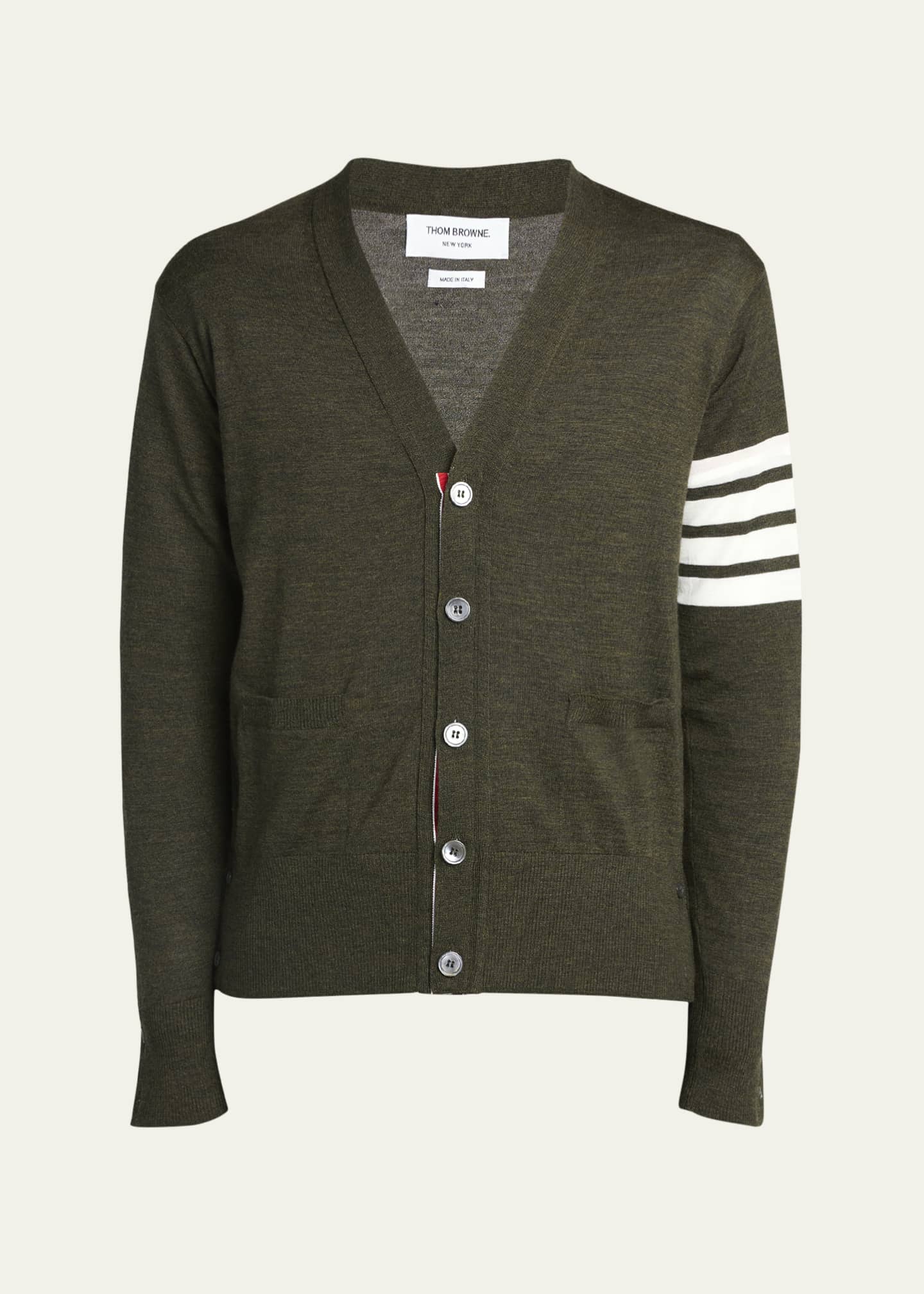 Thom Browne 4-Bar merino jumper - Grey