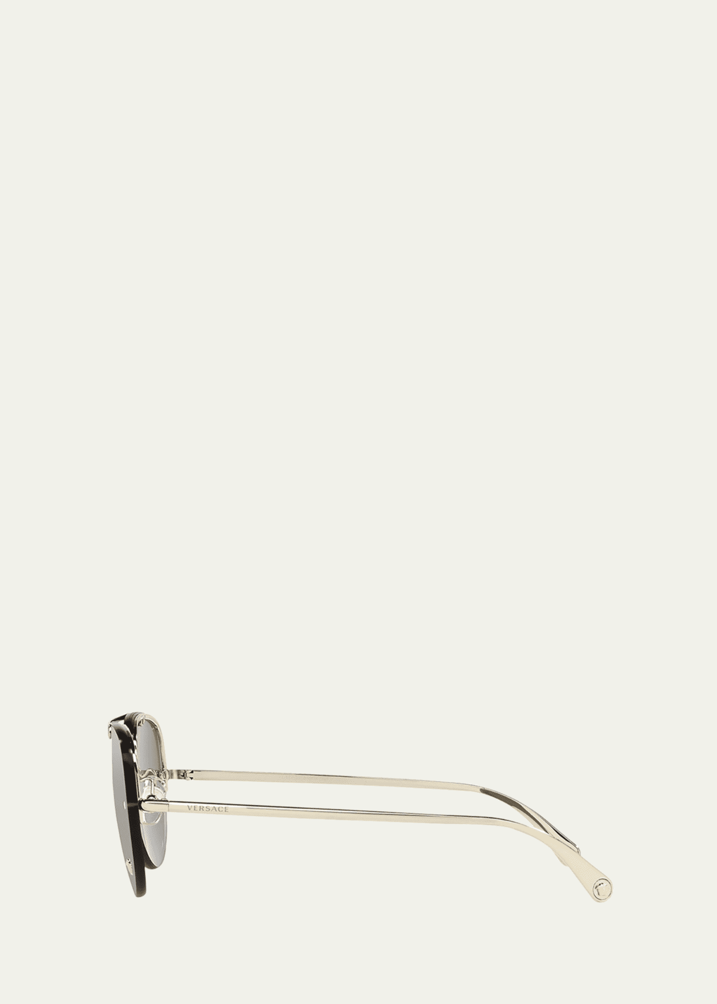 Versace Men s Rimless Metal Aviator Sunglasses Bergdorf Goodman
