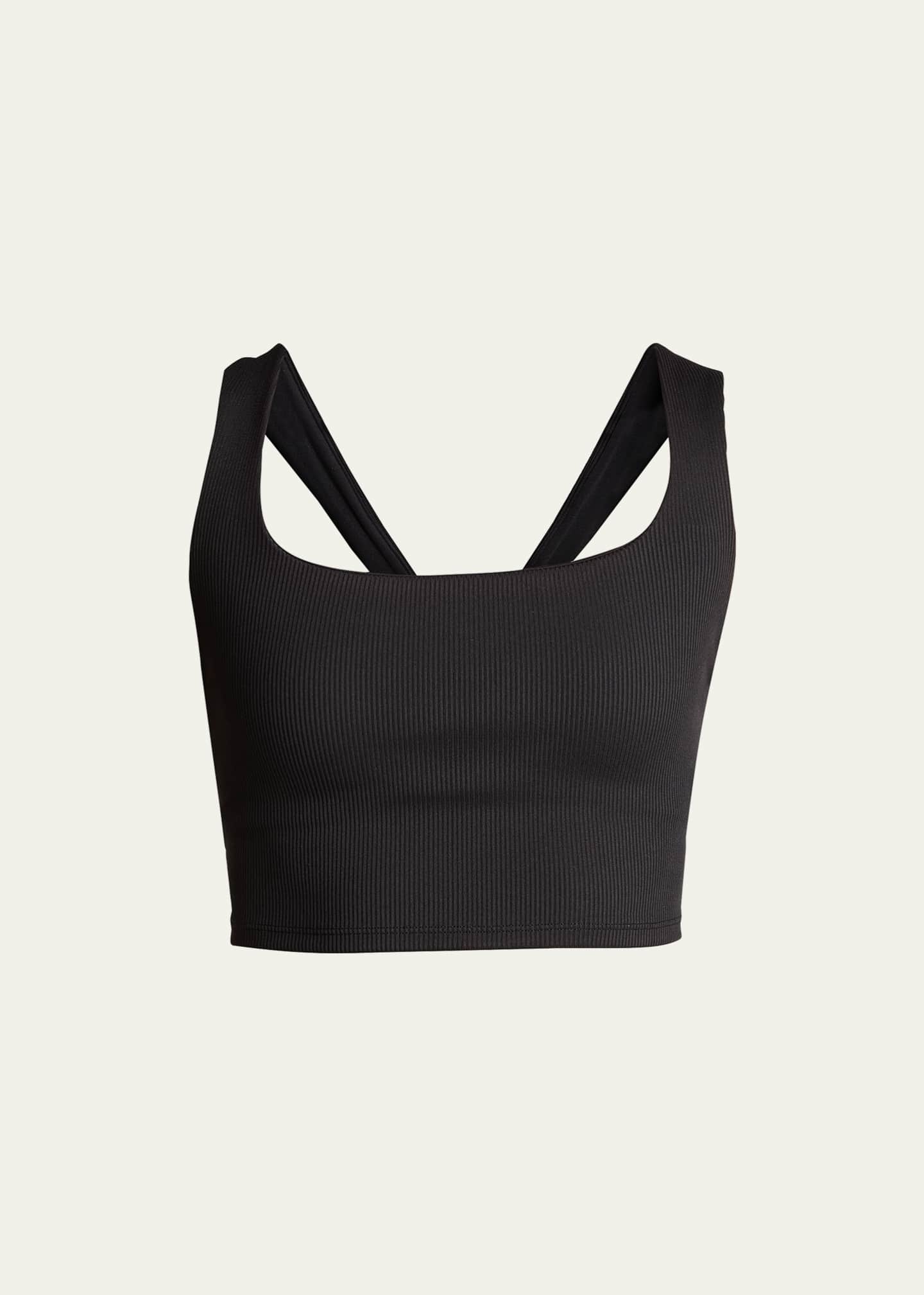 Alo Yoga Chic Ribbed Bra Tank Top Bergdorf Goodman