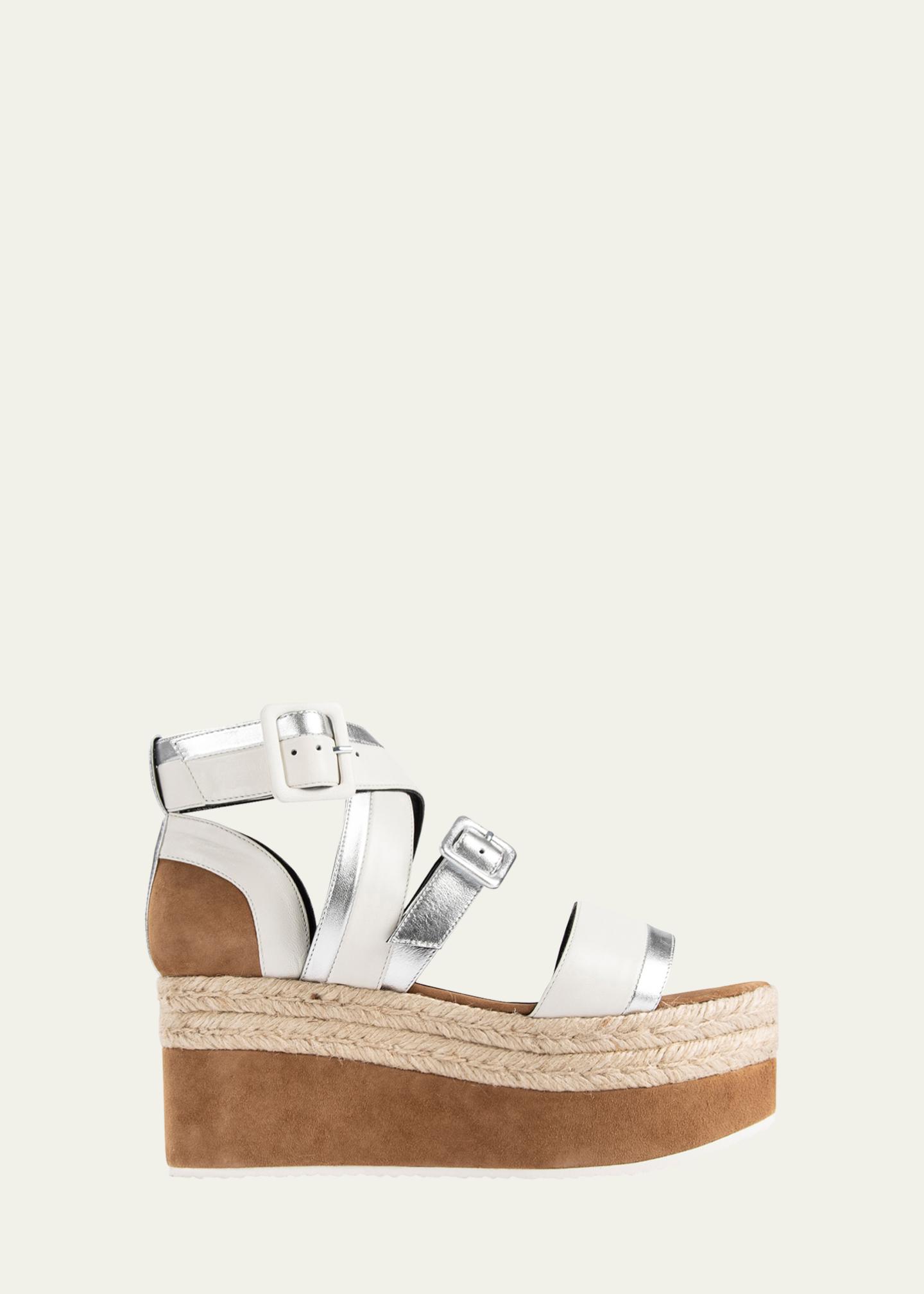 Pierre Hardy Alpha Colorblock Espadrille Platform Sandals - Bergdorf ...