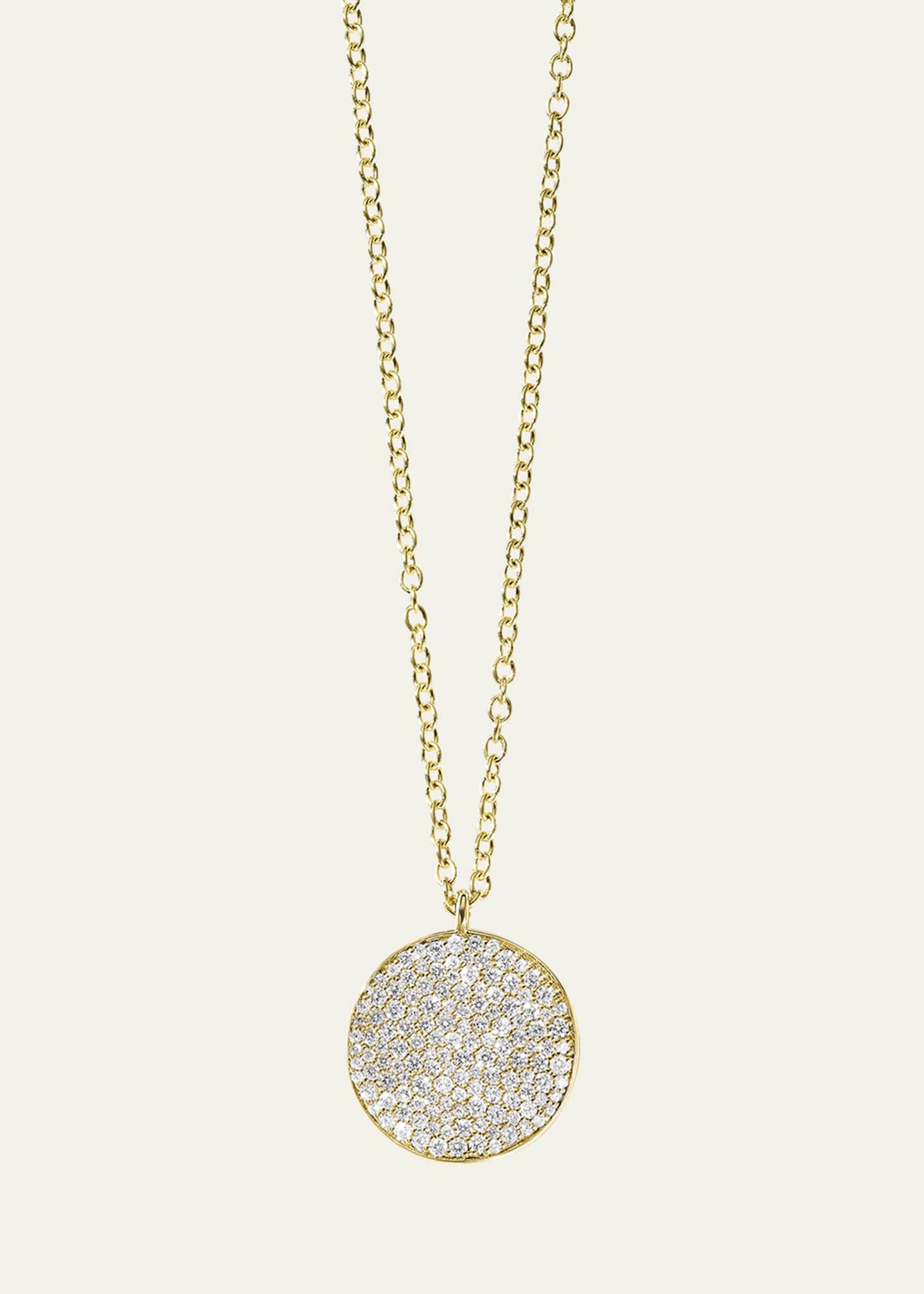 Ippolita Medium Flower Pendant Necklace in 18K Gold with Diamonds