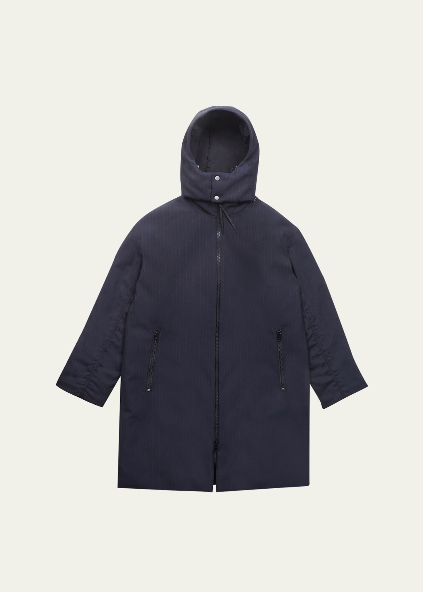 3.1 Phillip Lim Men's Puffer Parka w/ Detachable Hood Image 1 of 5