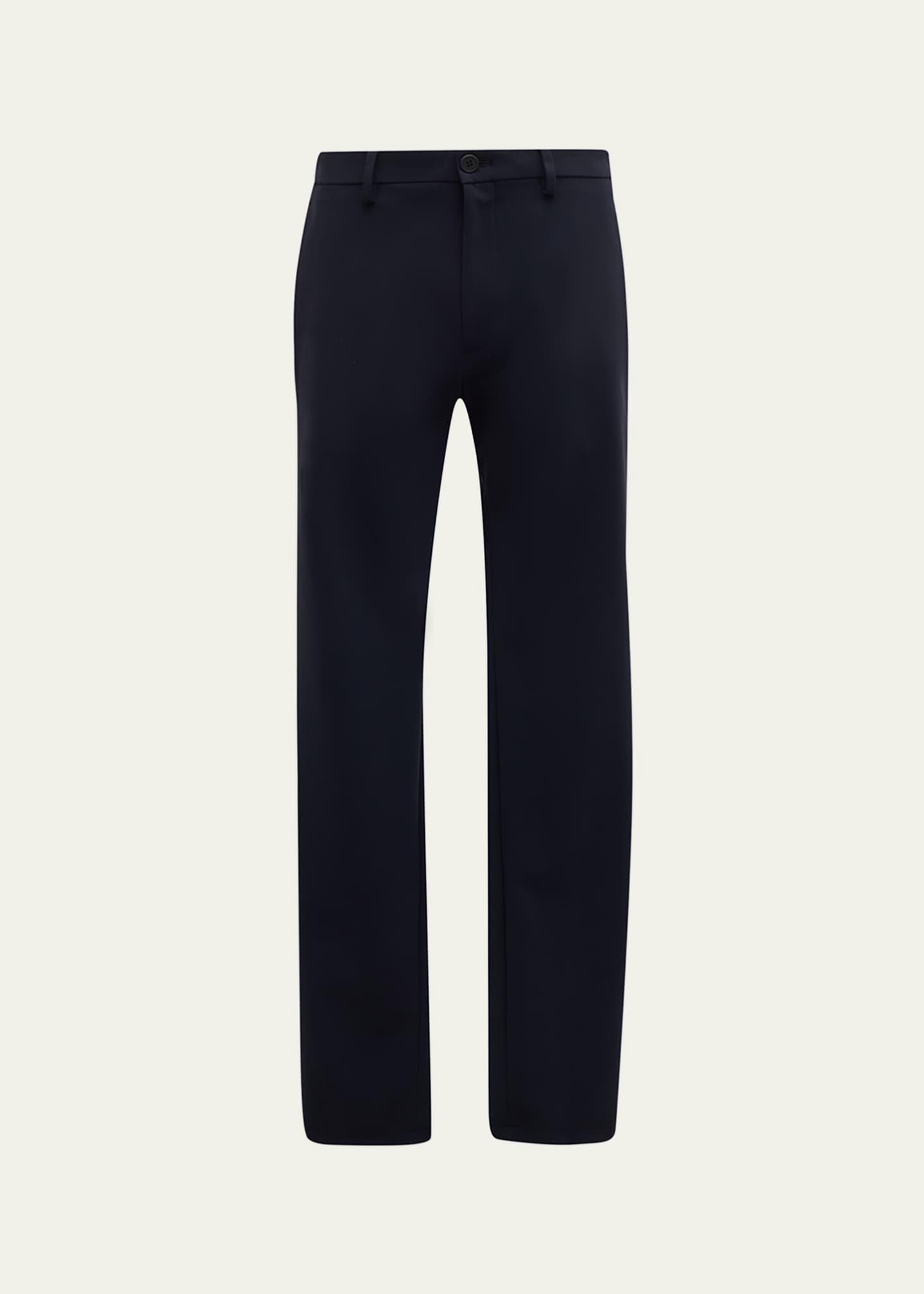 Theory Men's Zaine Precision Ponte Slim-Straight Chino-Style Pants Image 1 of 5