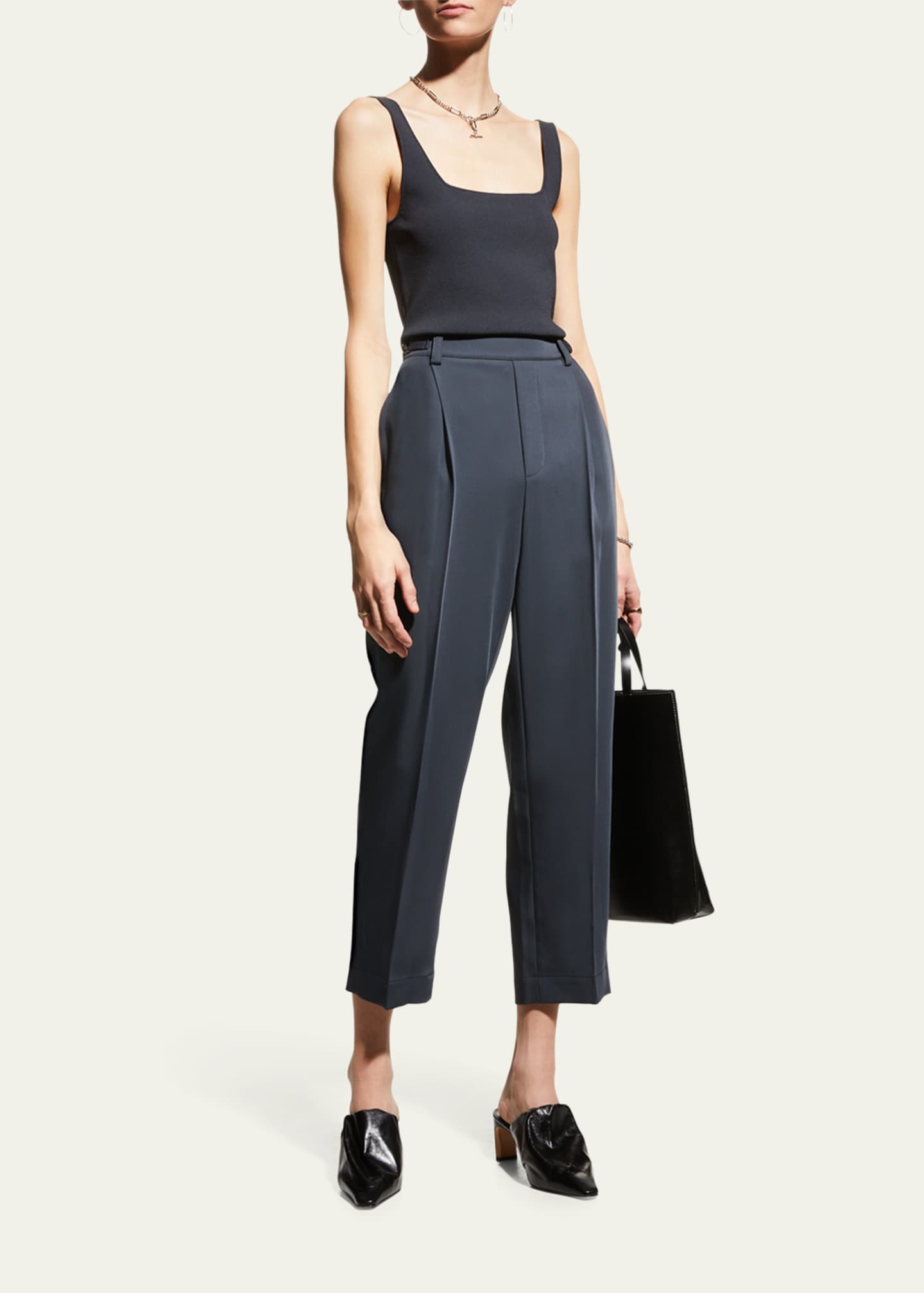 Vince Tapered Pull-On Pants - Bergdorf Goodman