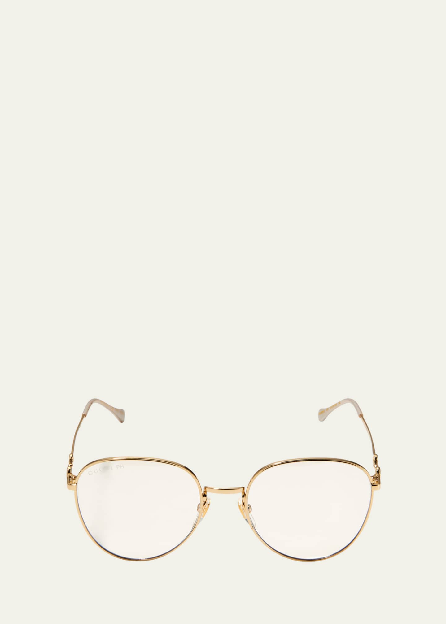 Round gucci frames hot sale