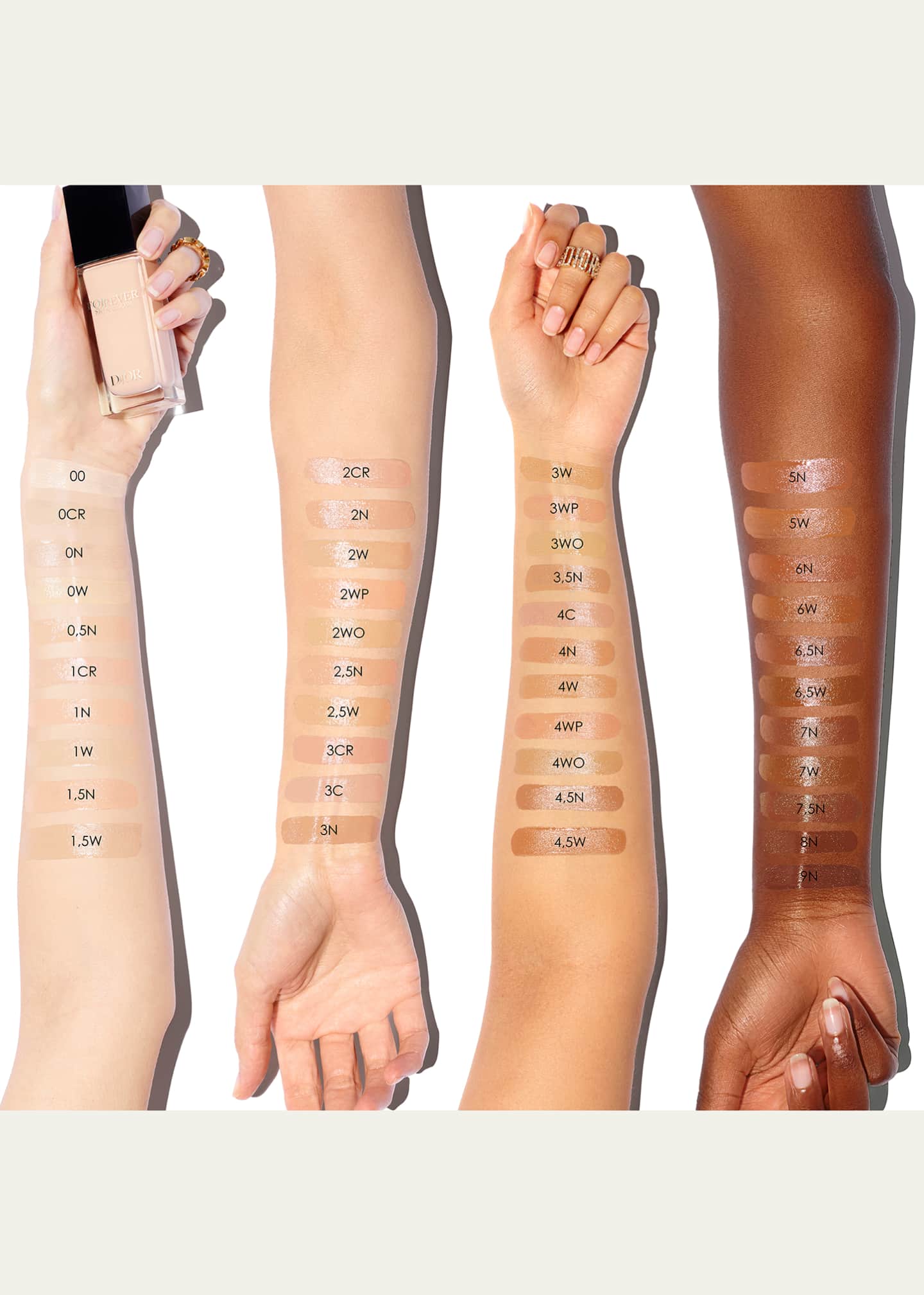 DIOR Dior Forever Skin Glow Foundation SPF 15, 1 oz. Image 5 of 5