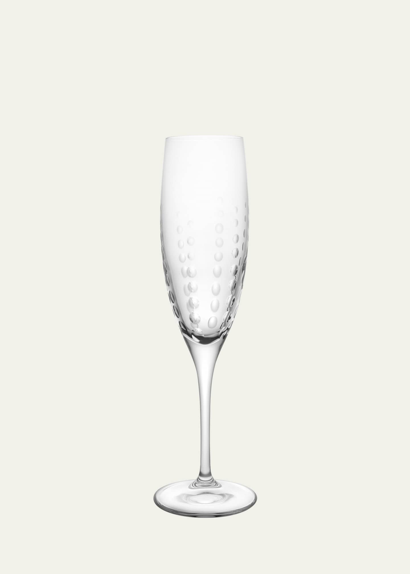Asprey Bubbles Crystal Champagne Flute Glass Bergdorf Goodman